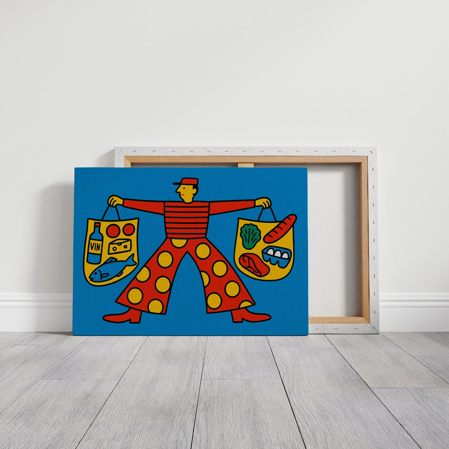 Grocery Run with French Flair