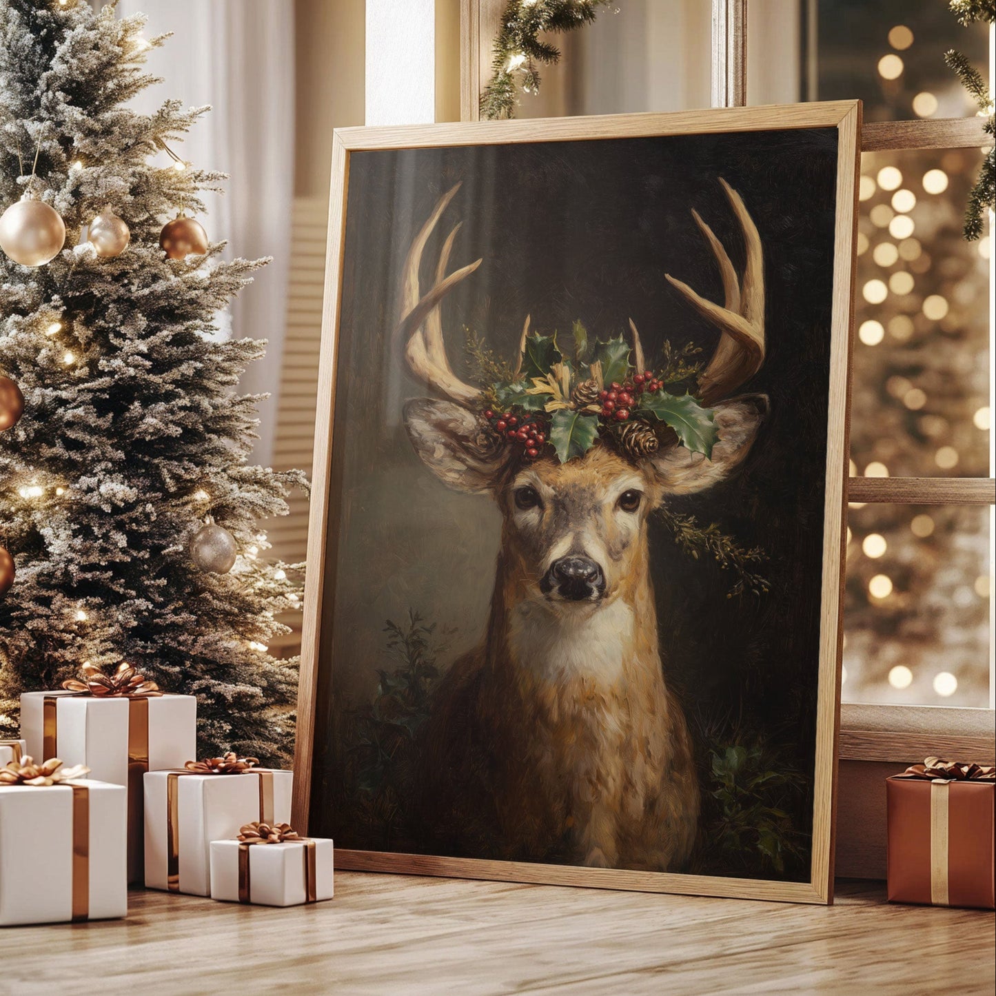 Woodland Prince Bears Winter's Crown
