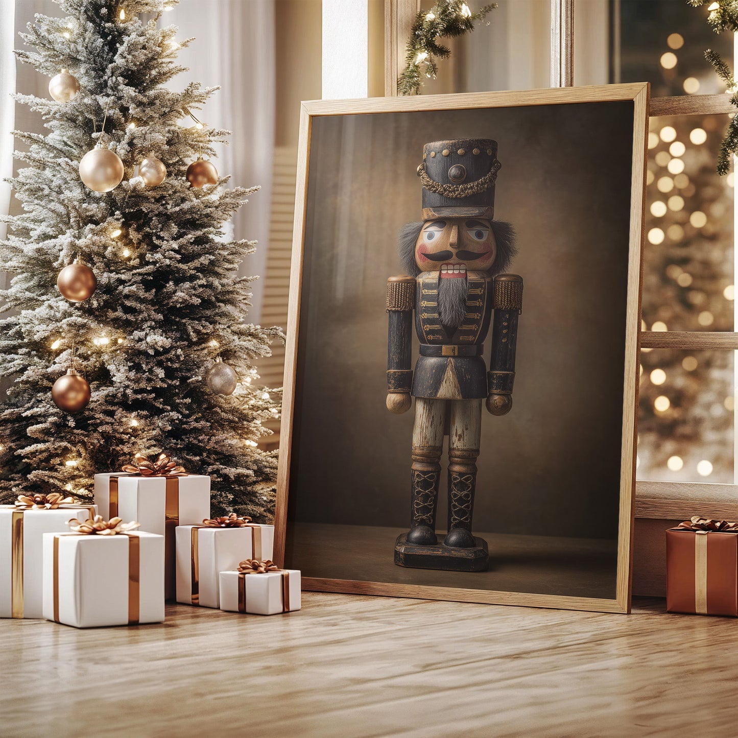 Noble Nutcracker Keeps Winter's Watch