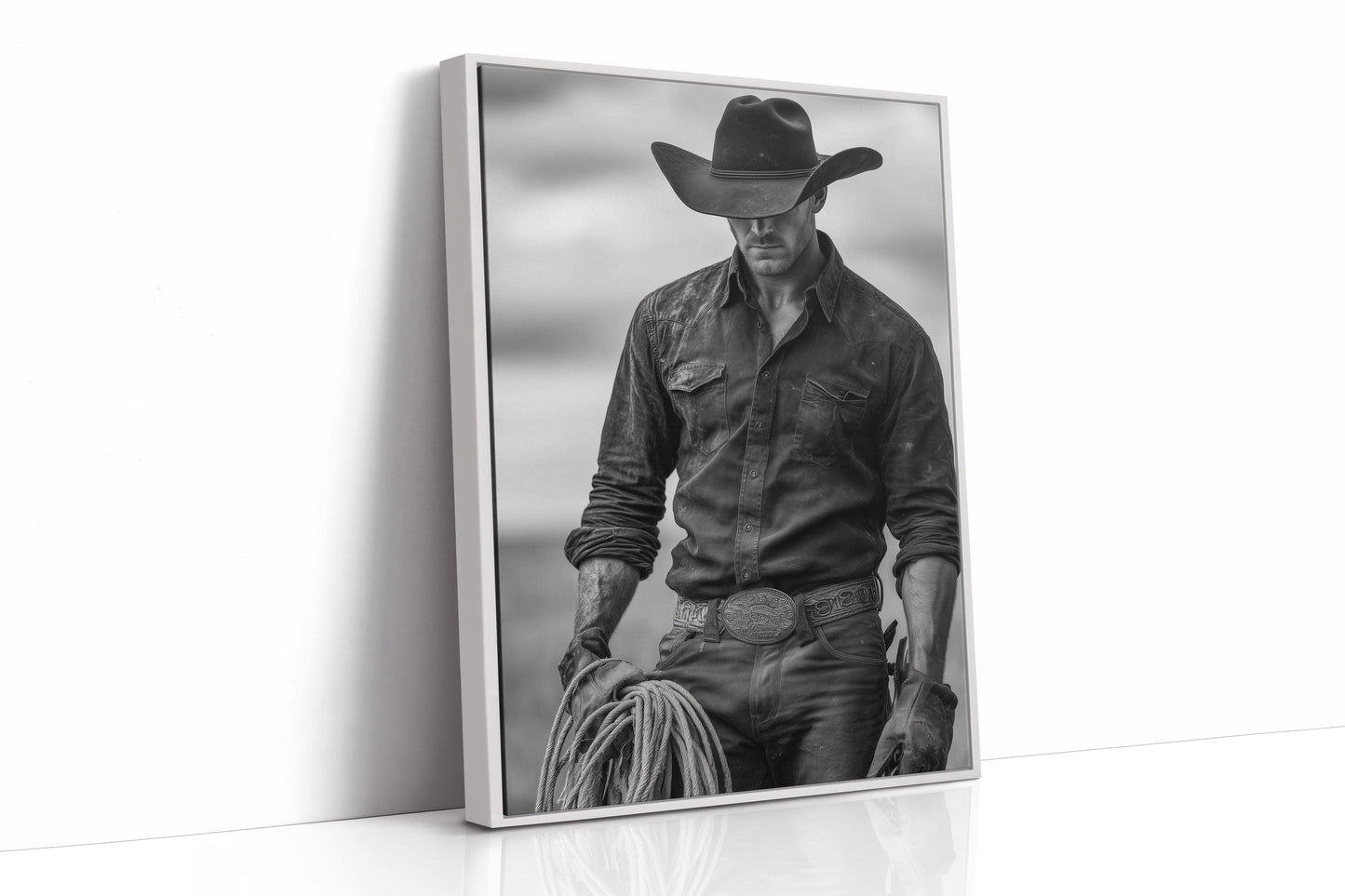 Weathered Leather Holds Ranch Memories