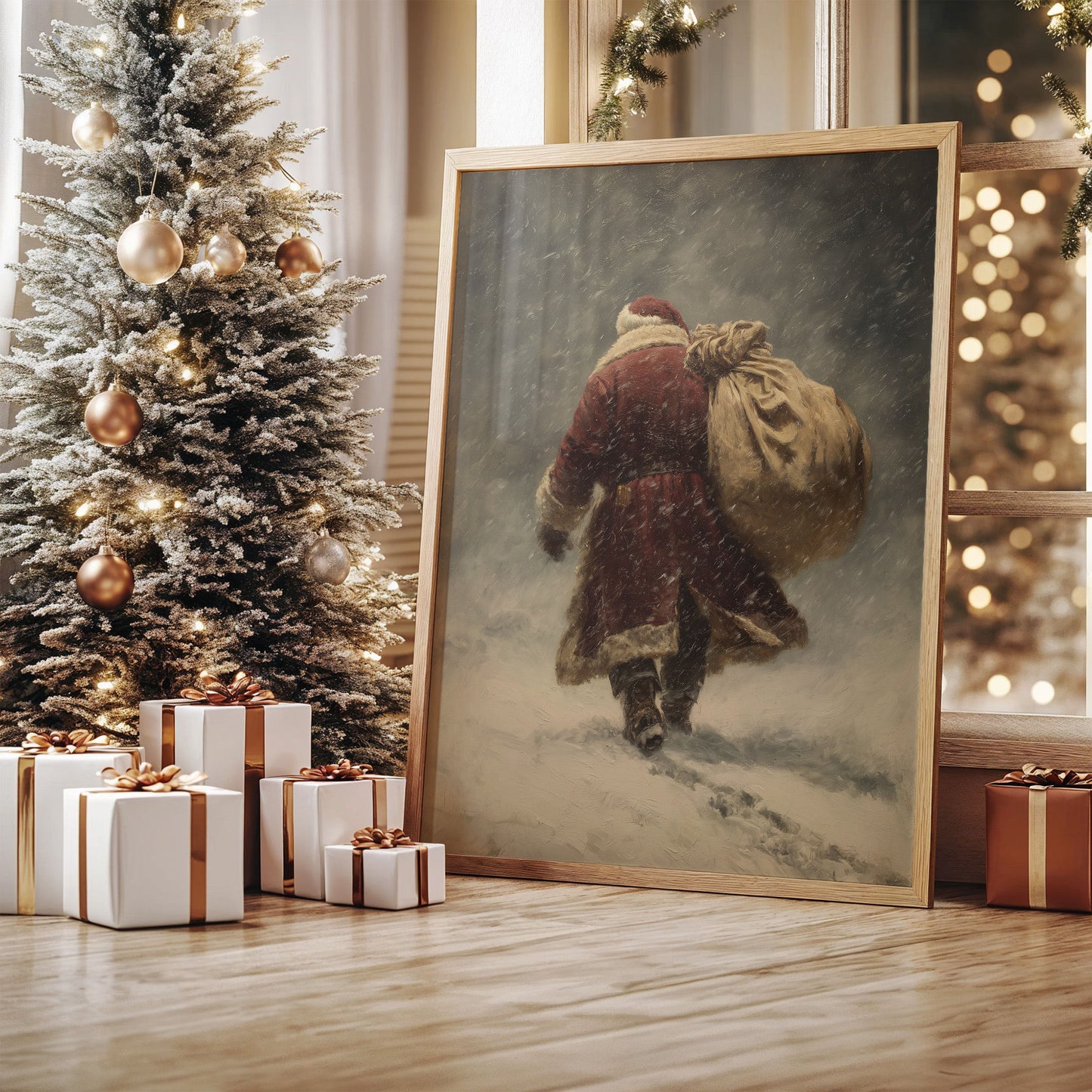 Through Winter Storm With Magic Bound