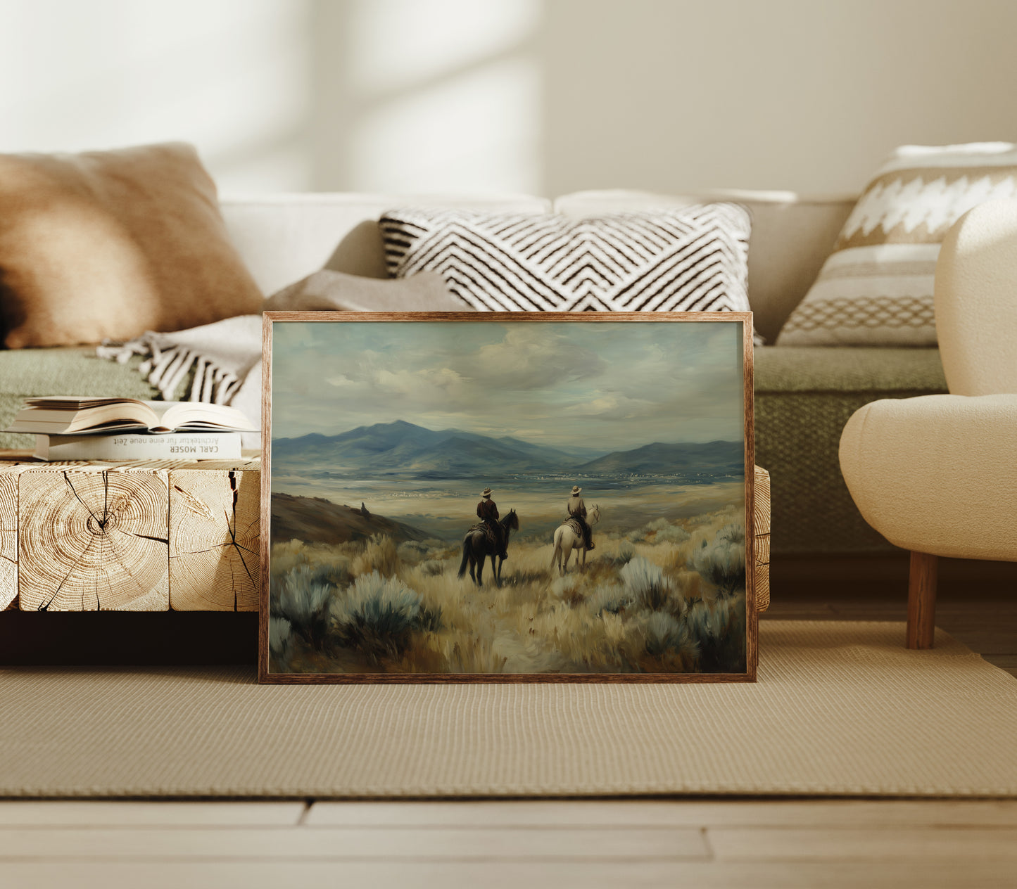 Sagebrush Tales Under Mountain Skies