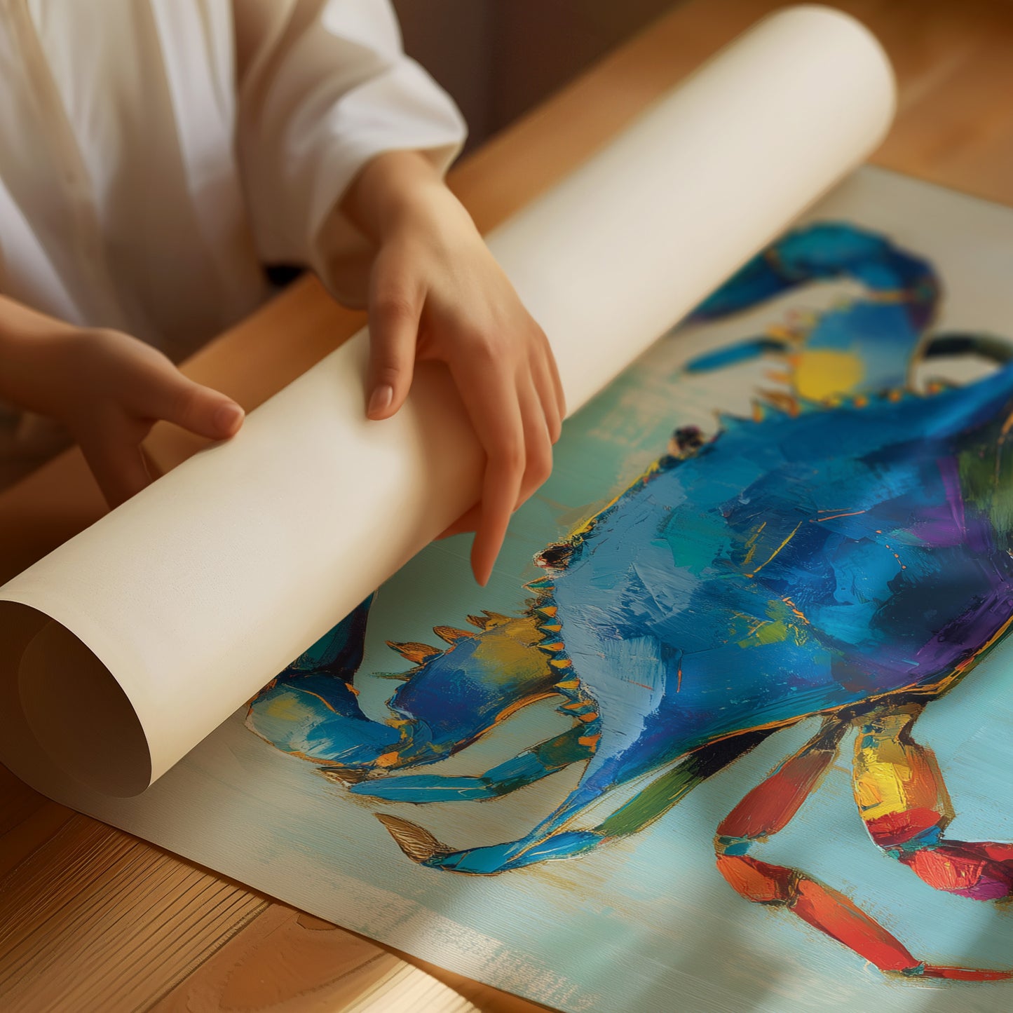 Cerulean Tide Meets Coastal Memory