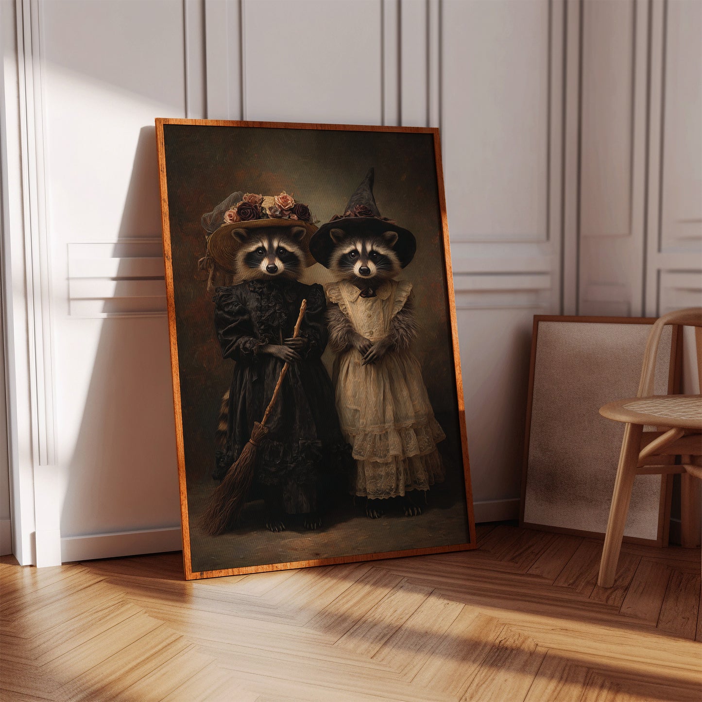 Charmed Companions in Curious Attire