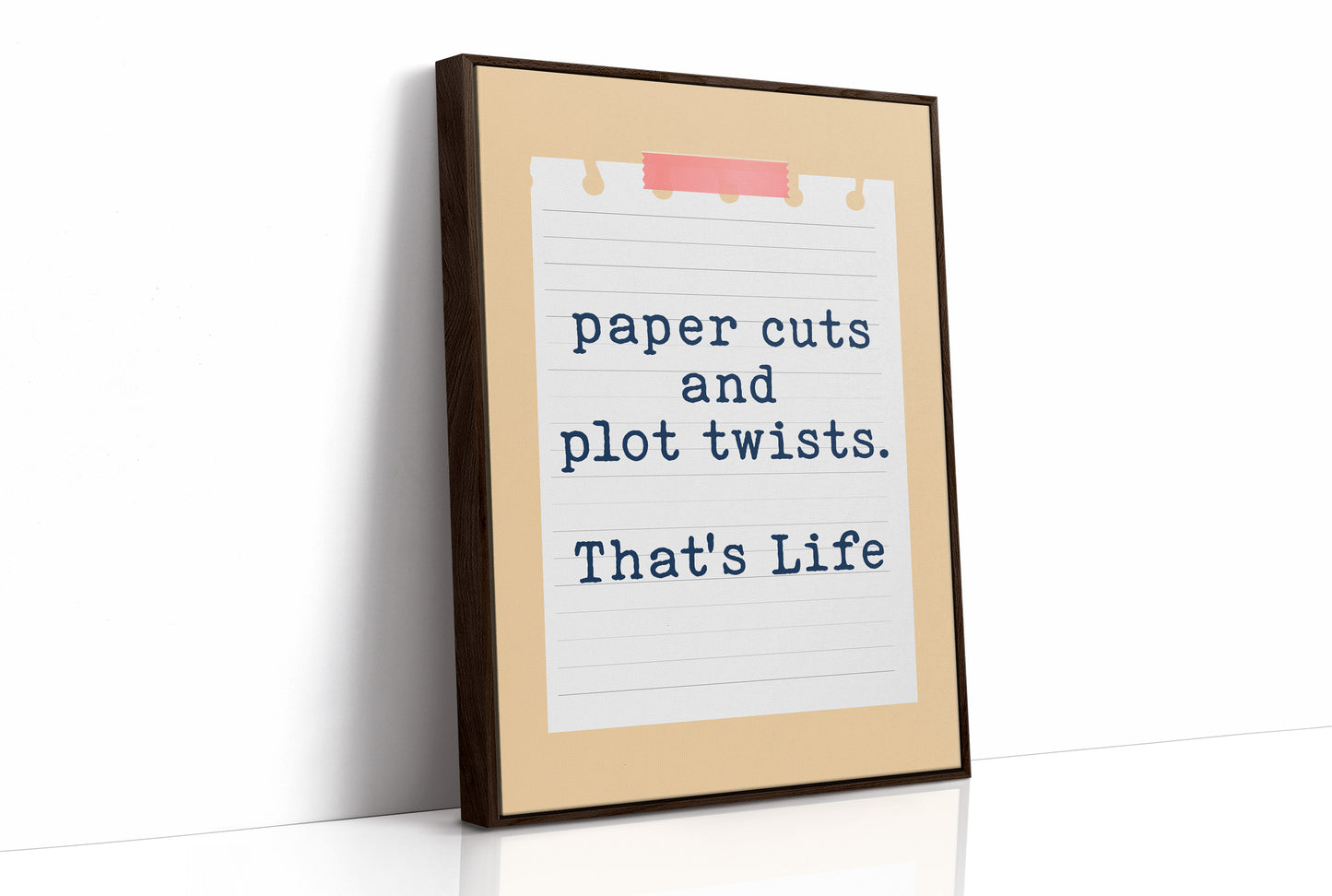 Paper Cuts and Plot Twists