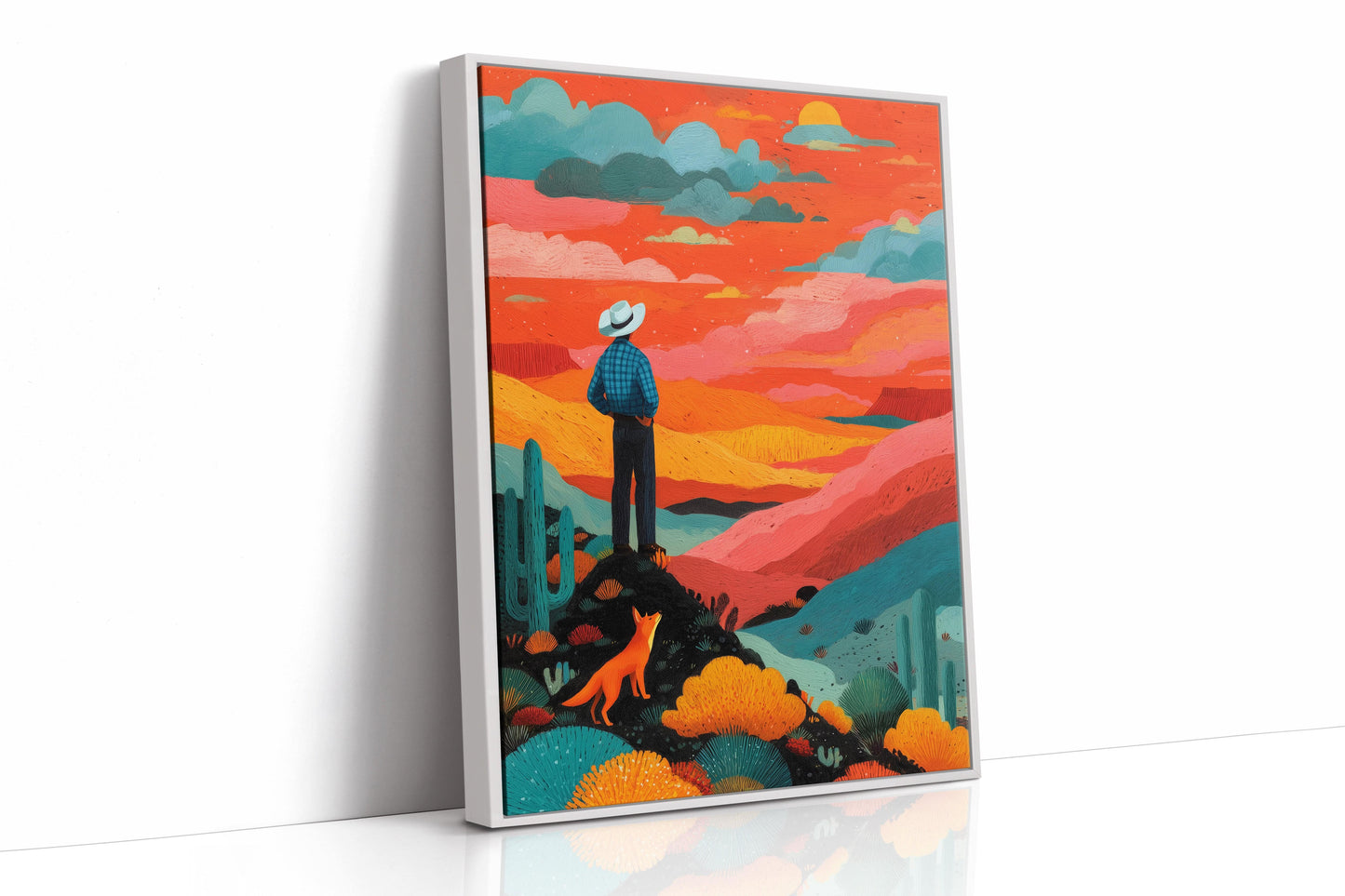Fox Follows Sunset Mountain Songs