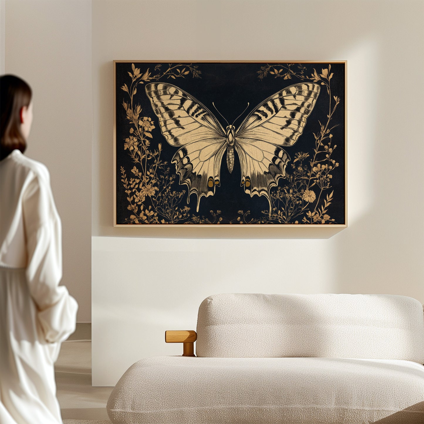 Midnight Garden's Golden Wings Unfold