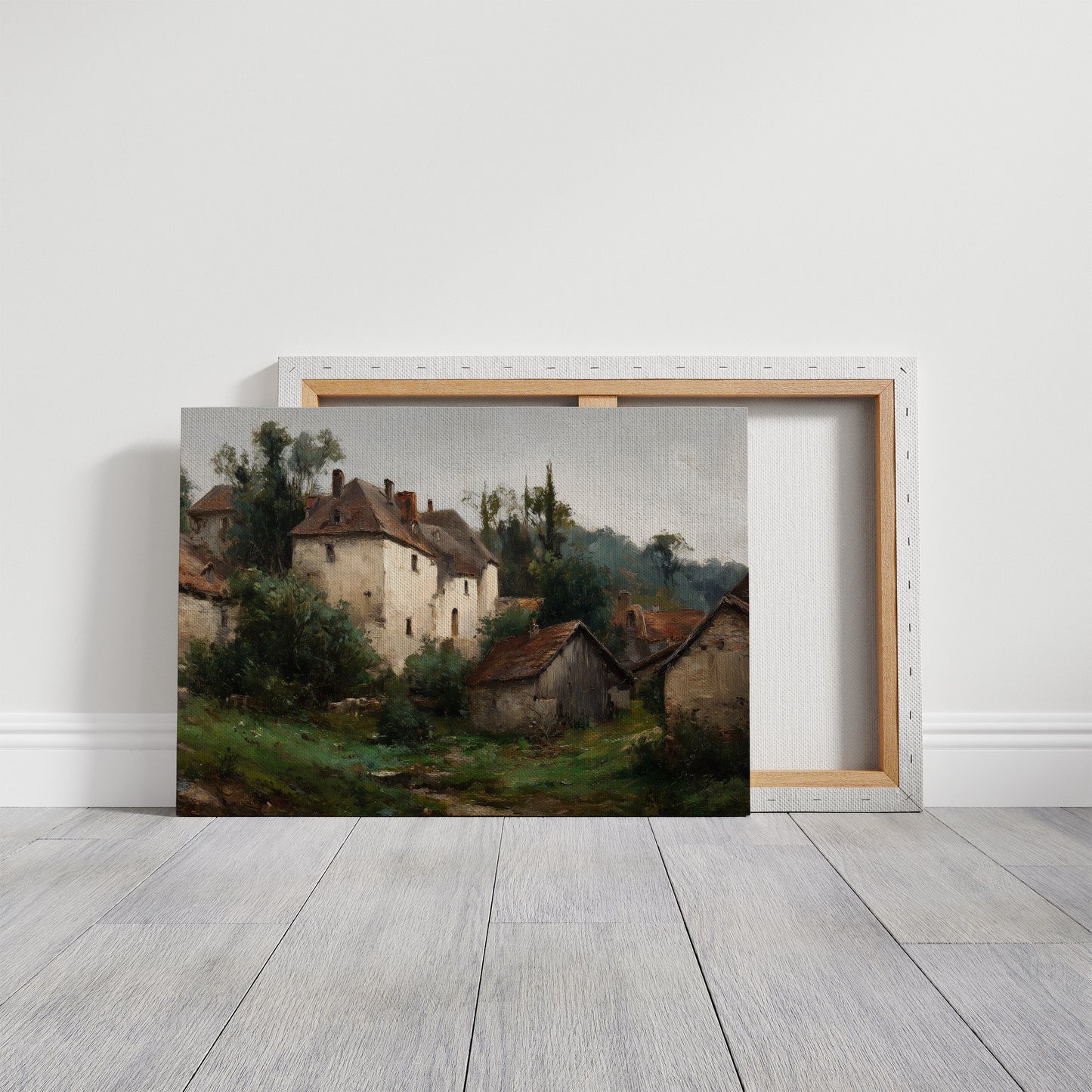 Forgotten Hamlet Among Green Hills