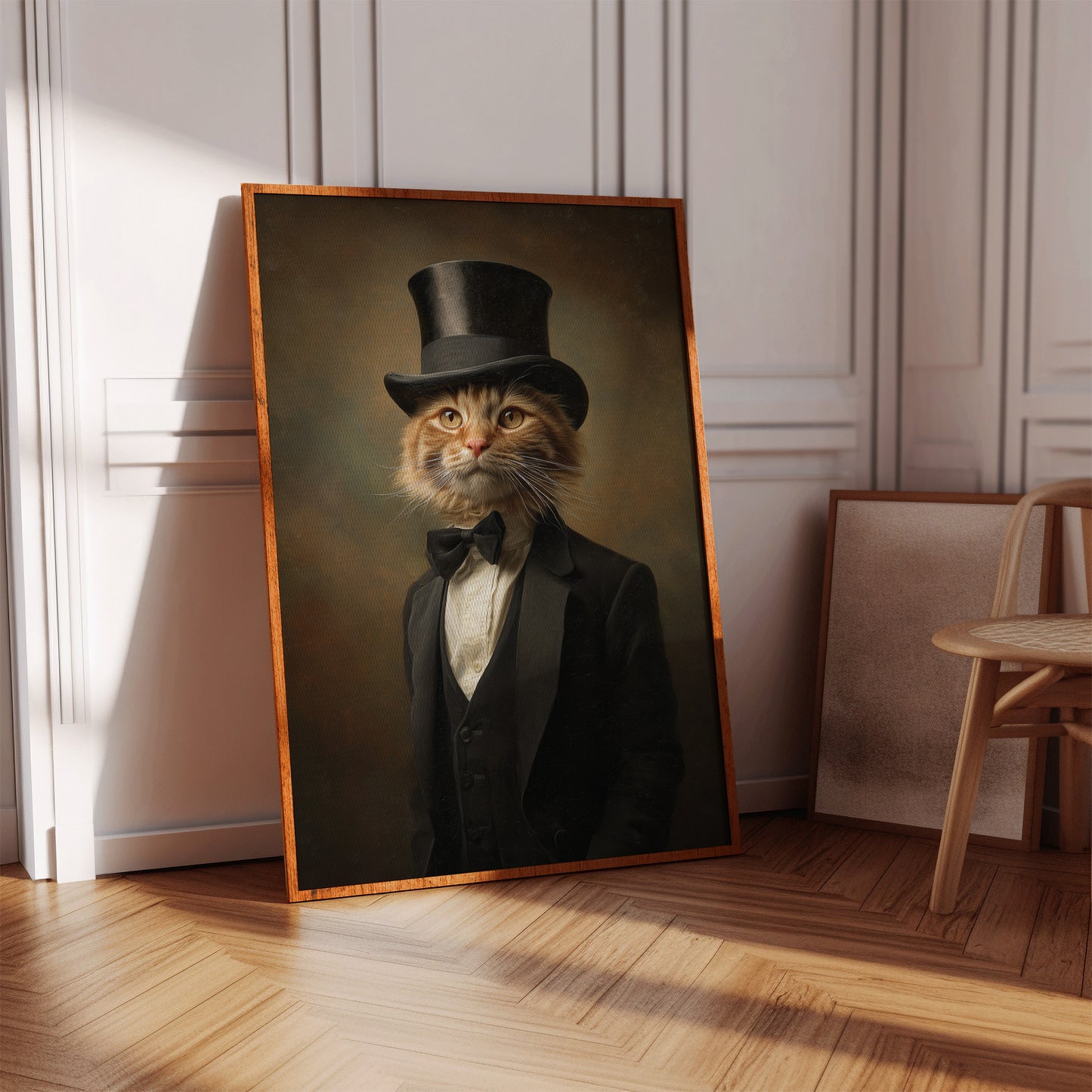 The Dapper Feline Connoisseur