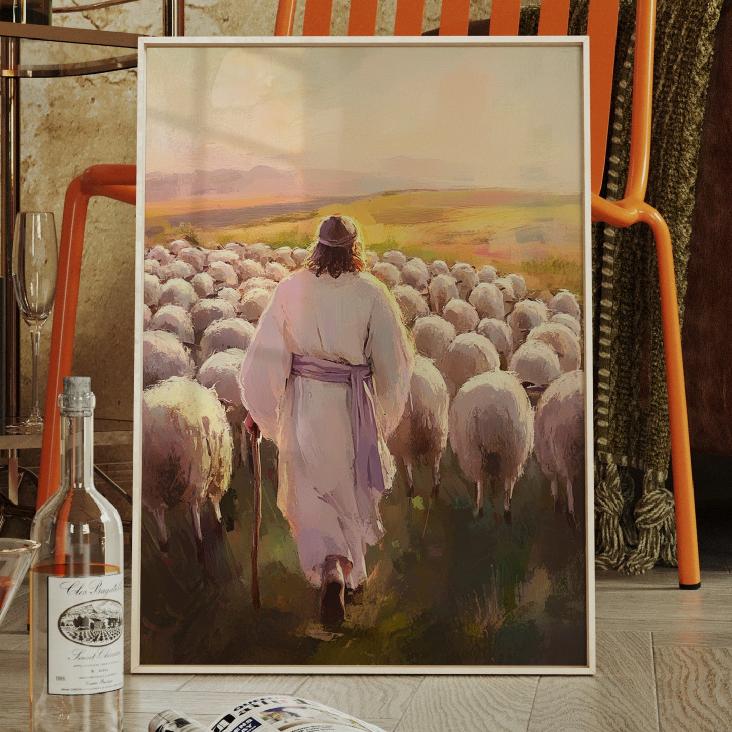 The Shepherd Leads at Dawn