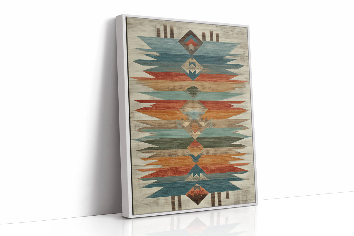 Ancient Stories Painted In Turquoise