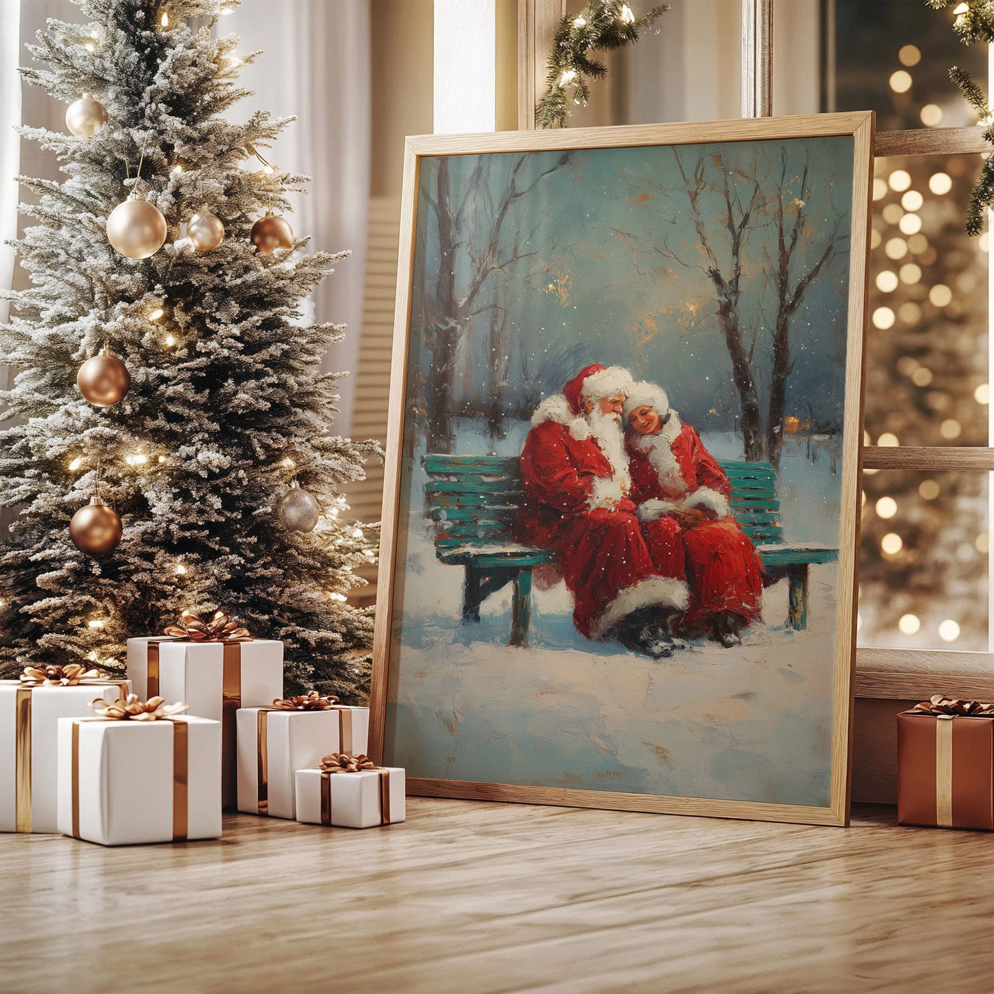 Snow Falls Soft On Christmas Tales