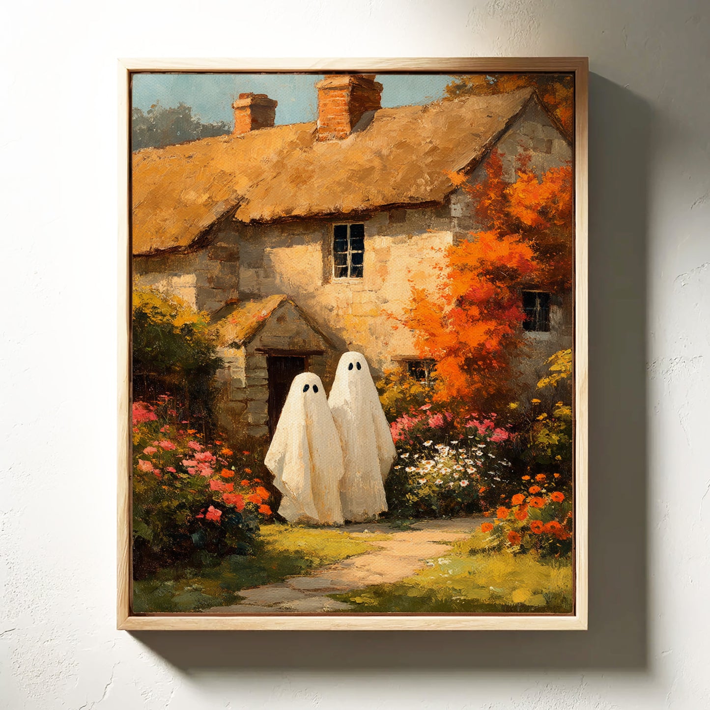 When Spirits Stroll Among Roses