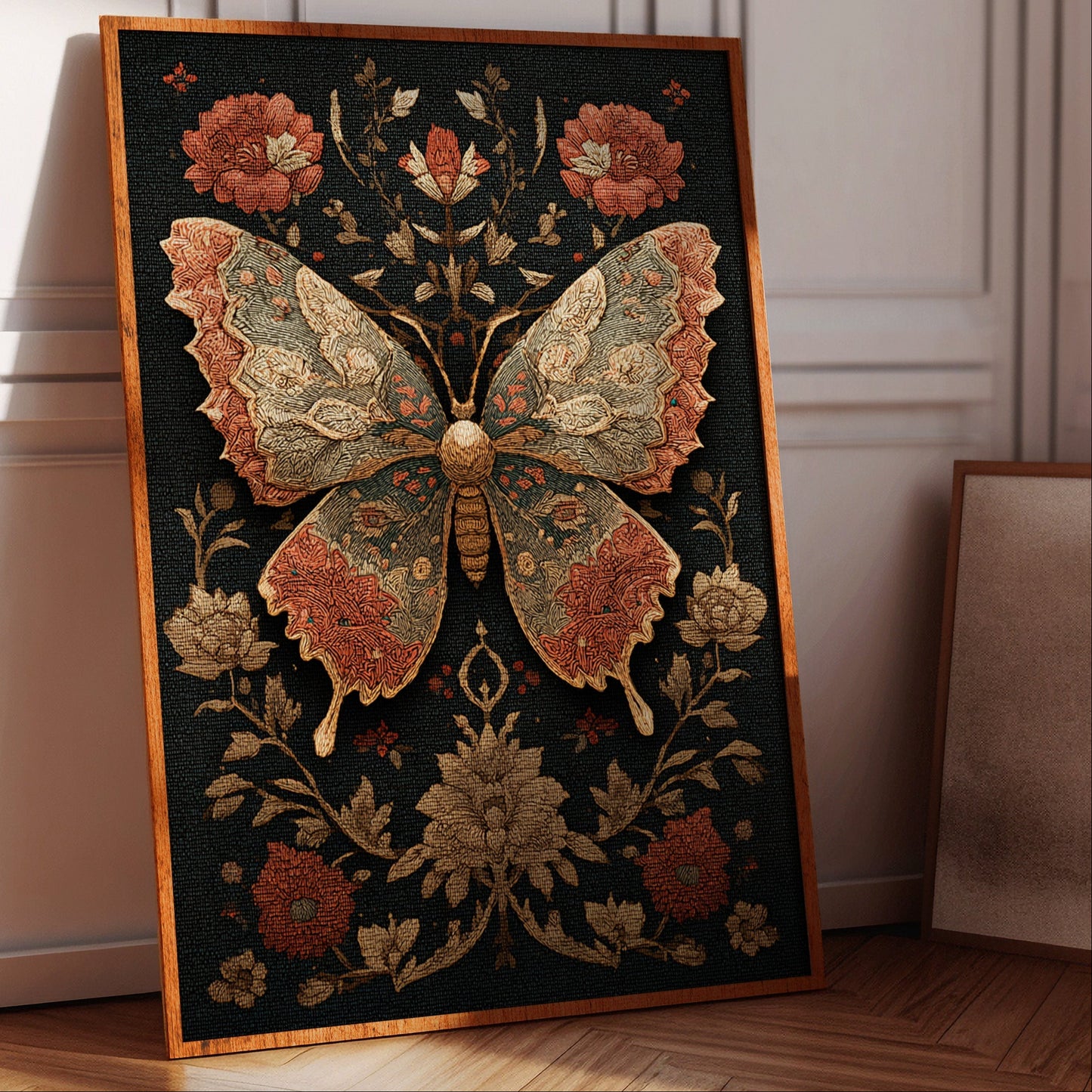 Embroidered Wings in Bloom