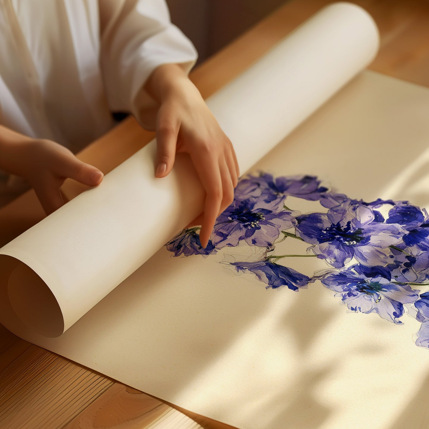 Delphinium Dreams: A Purple Study