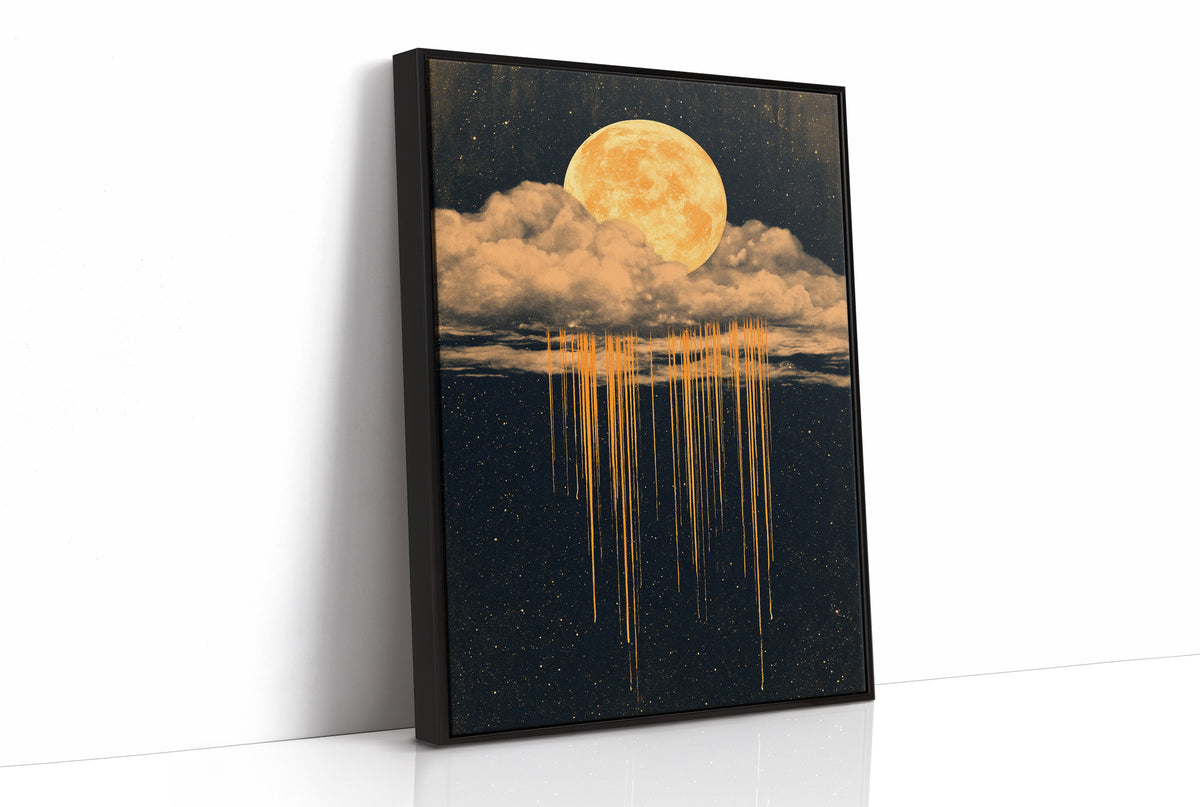 Moonlight Bleeds Through Clouds