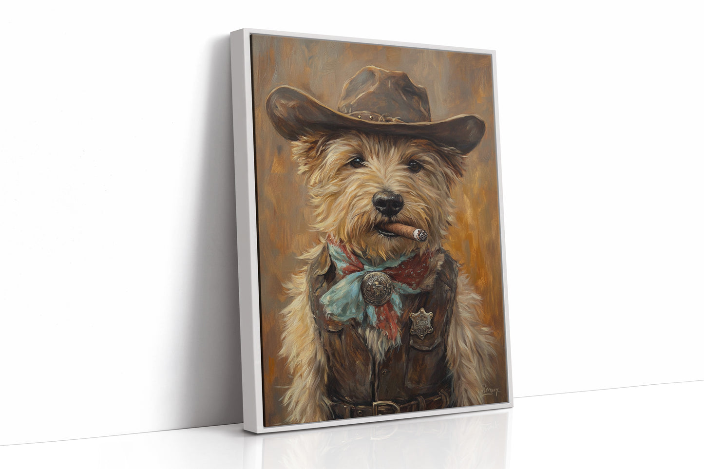 Wheaten Terrier Wild West Deputy