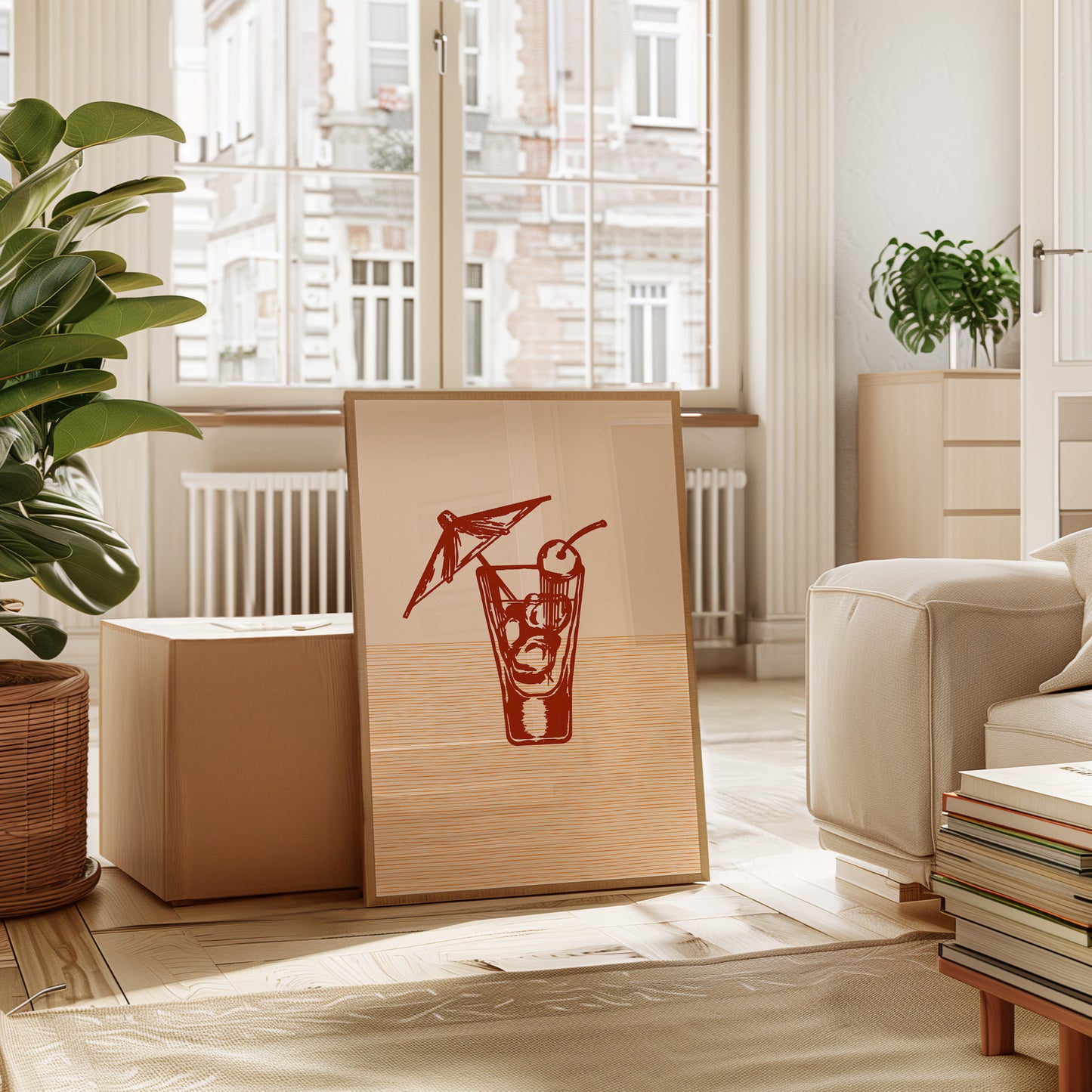 Poolside Cocktails Paint Summer Memories