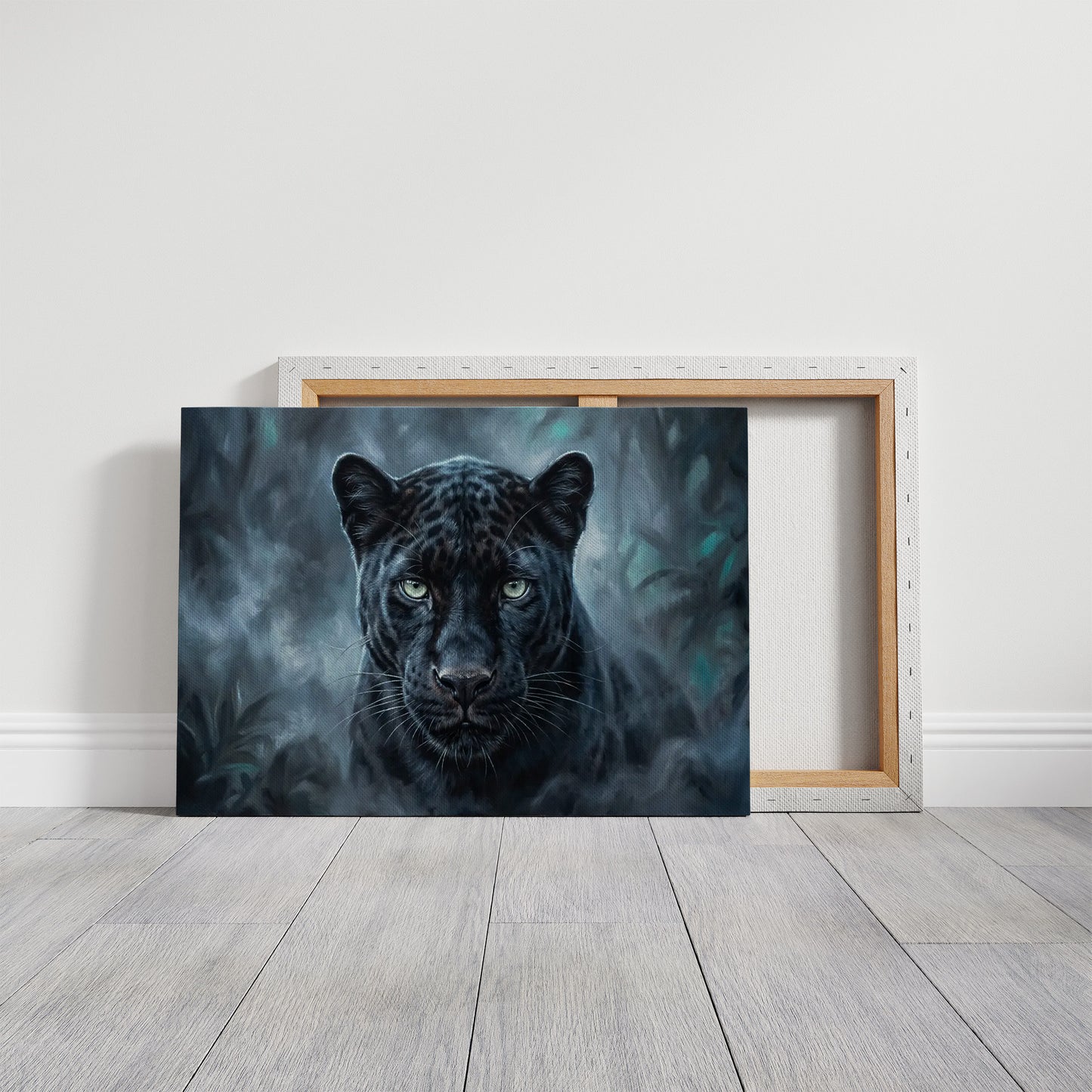 Panther Eyes in the Dark