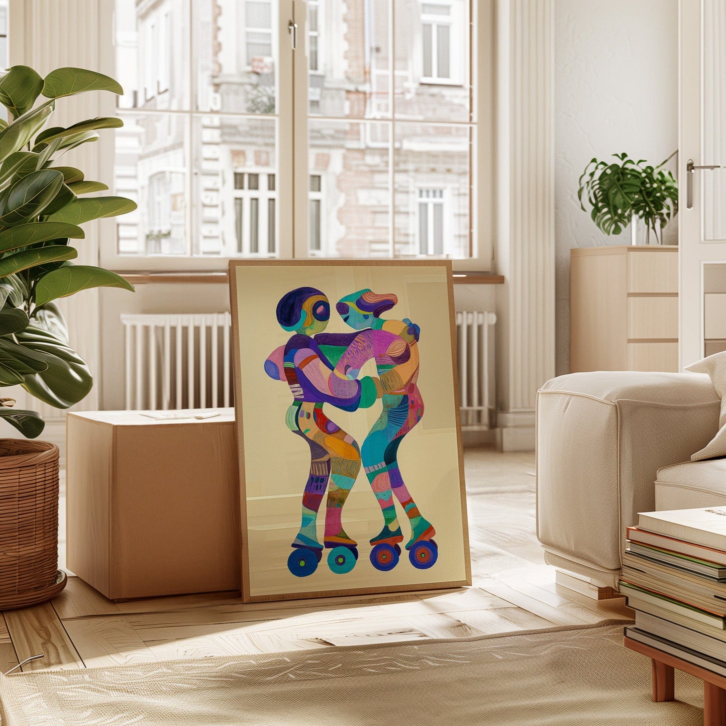 Roller Disco Paints Love Stories