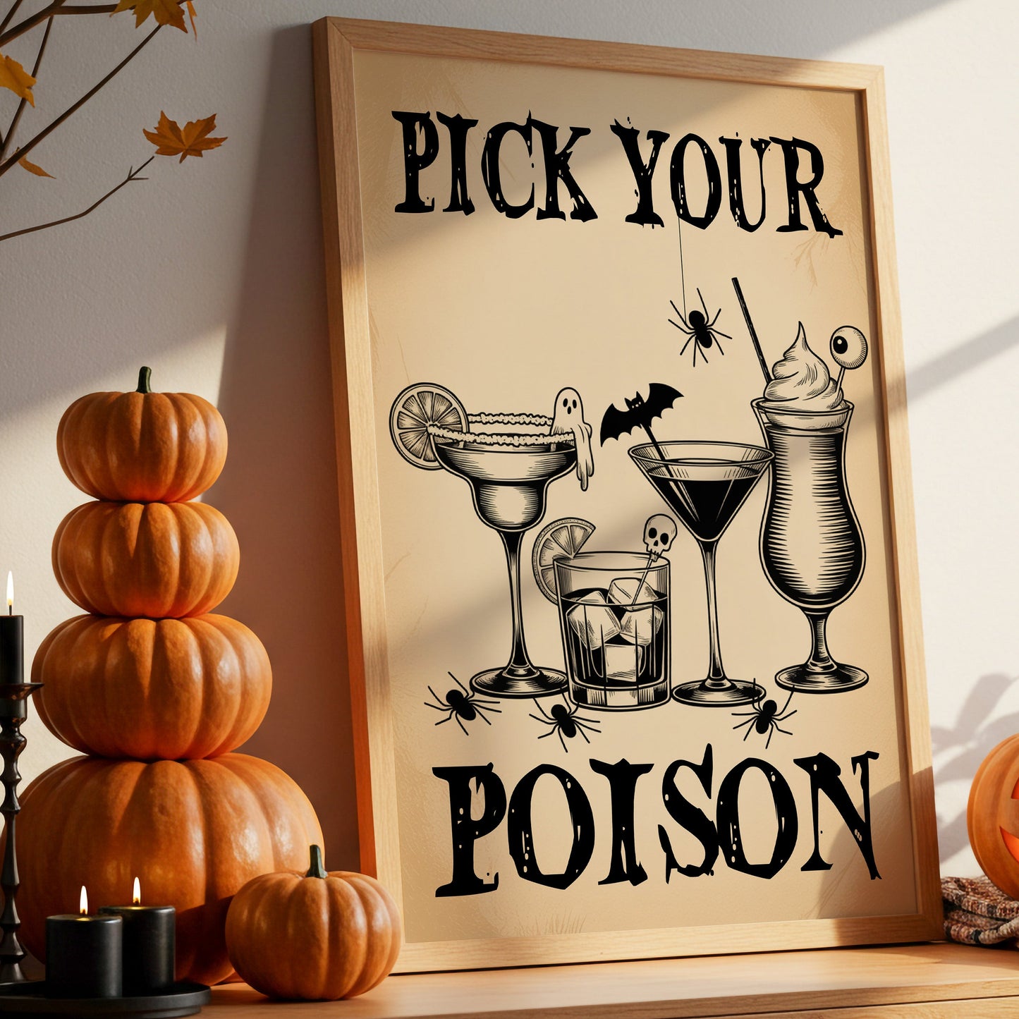 Cocktails With Creepy Companions