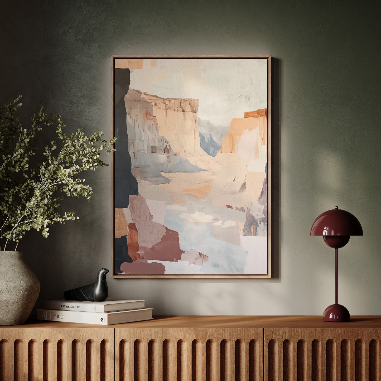 Canyon Light: Abstract Southwest Landscape
