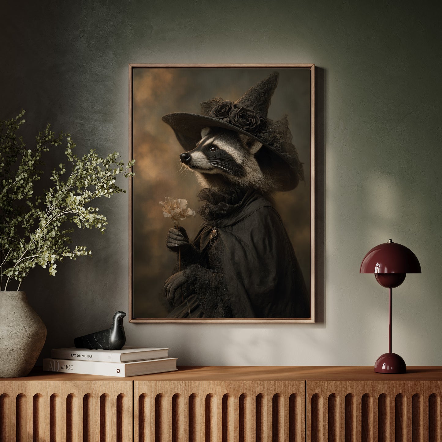 Elegance in the Moonlit Grove