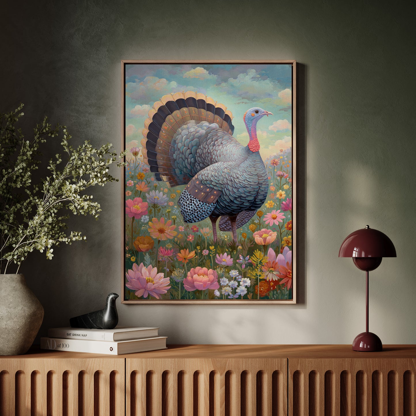 Wildflowers Crown The Turkey King