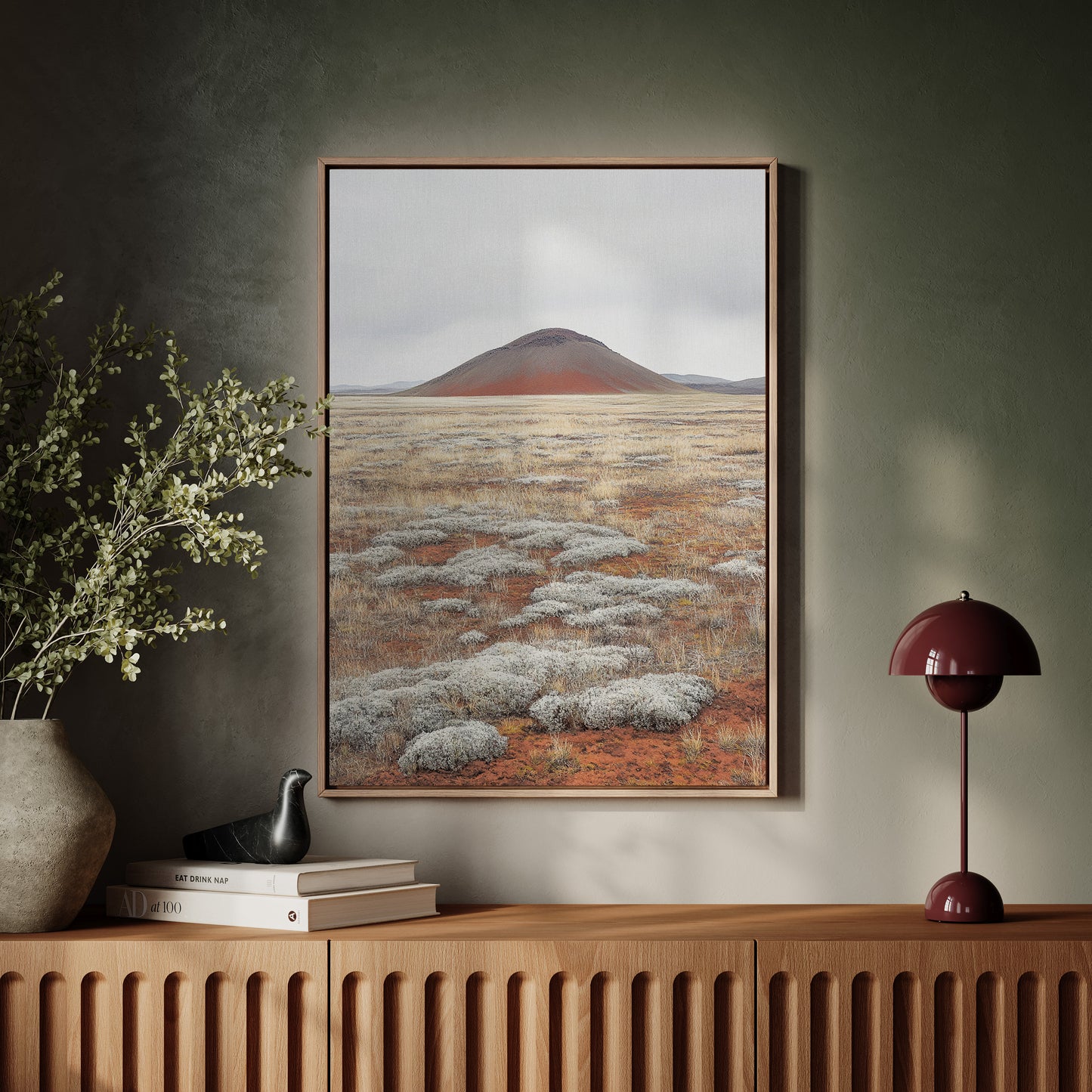 Red Mountain Meets Silver Sage