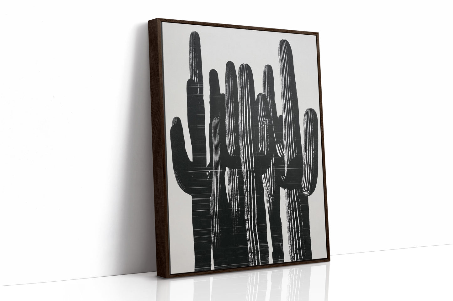 Saguaros Dance Under Desert Stars