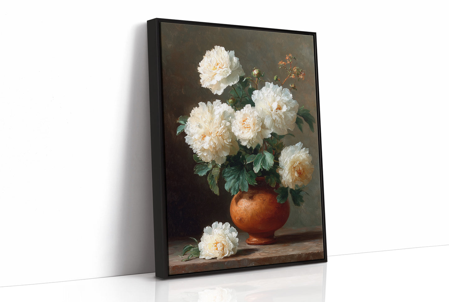 Where the Peonies Fell Still