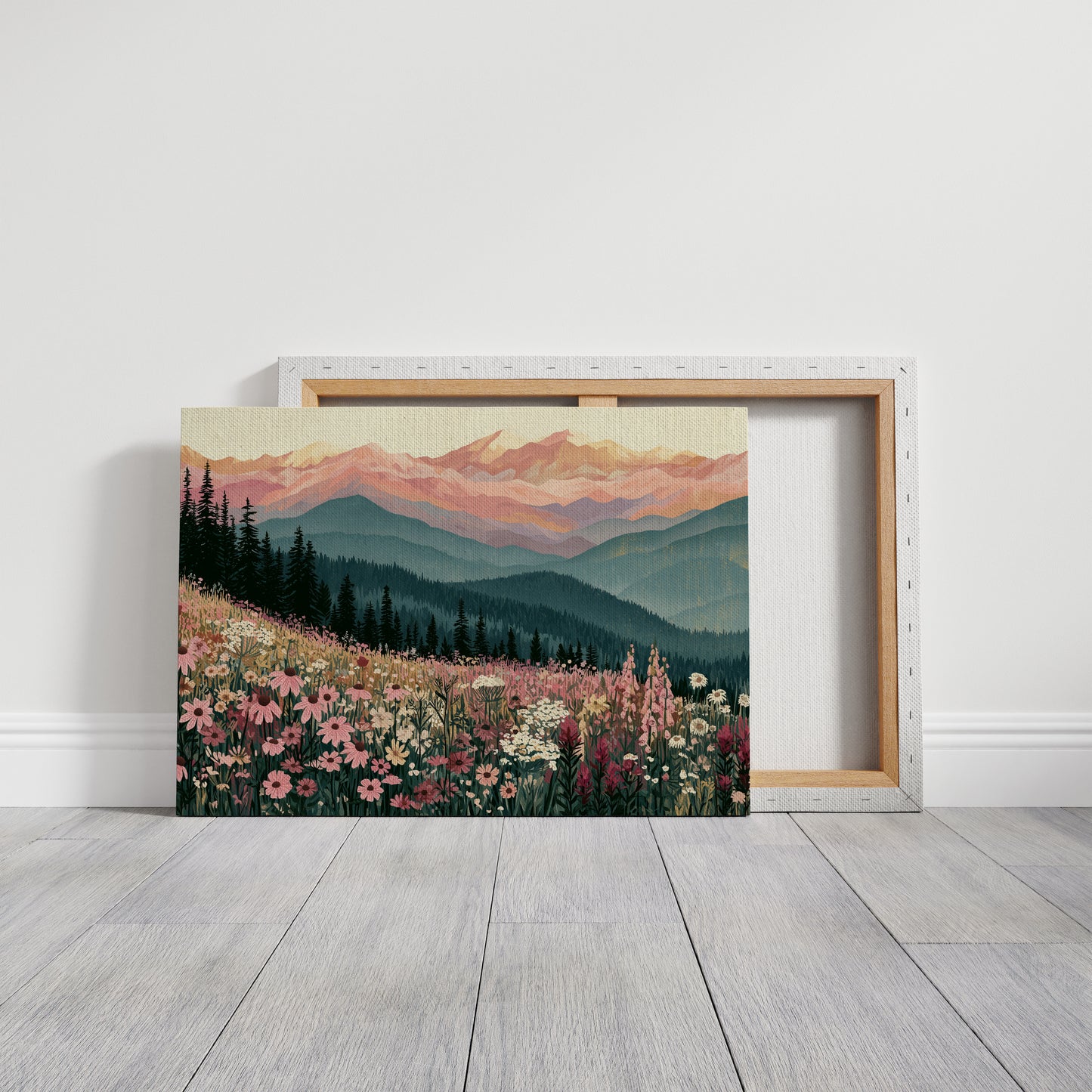 Coneflower Meadow Sunset