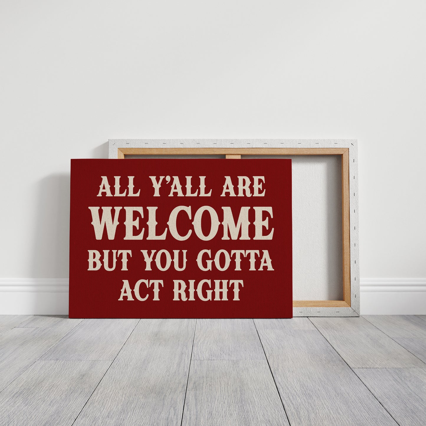 The House Rules Are Simple