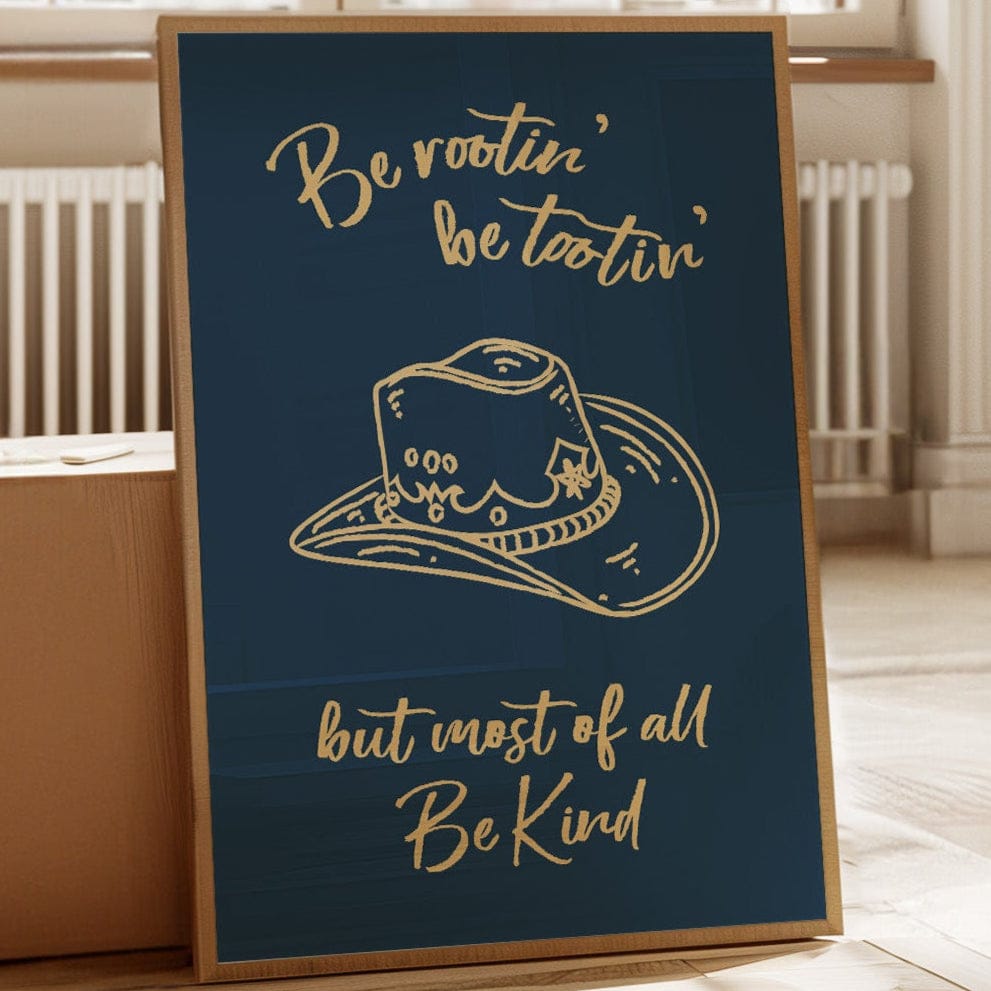 Cowboy Wisdom Writes In Gold