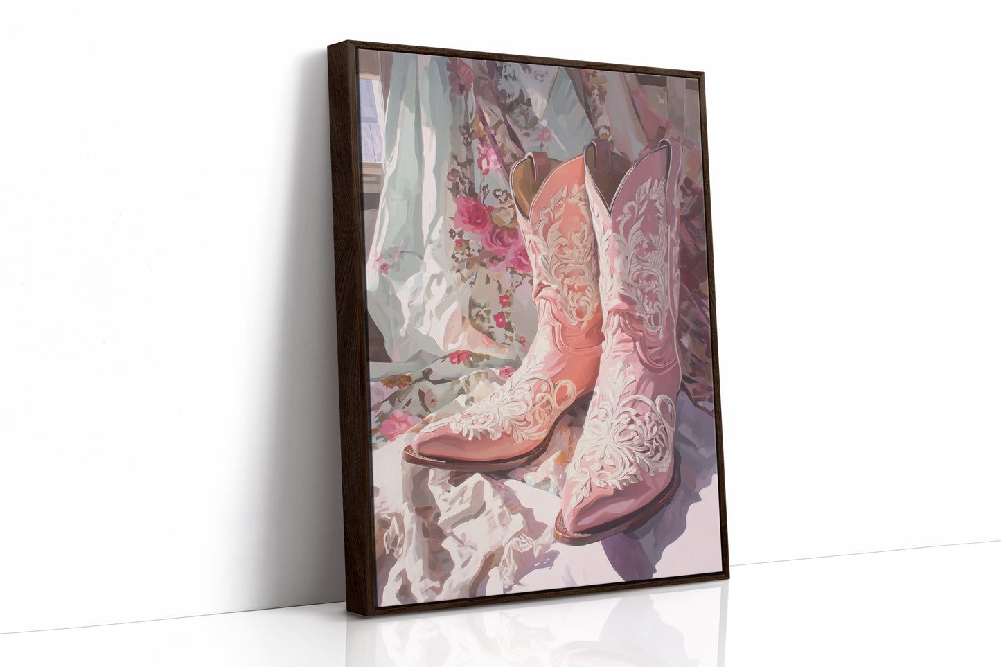 Roses Dance On Wedding Boots