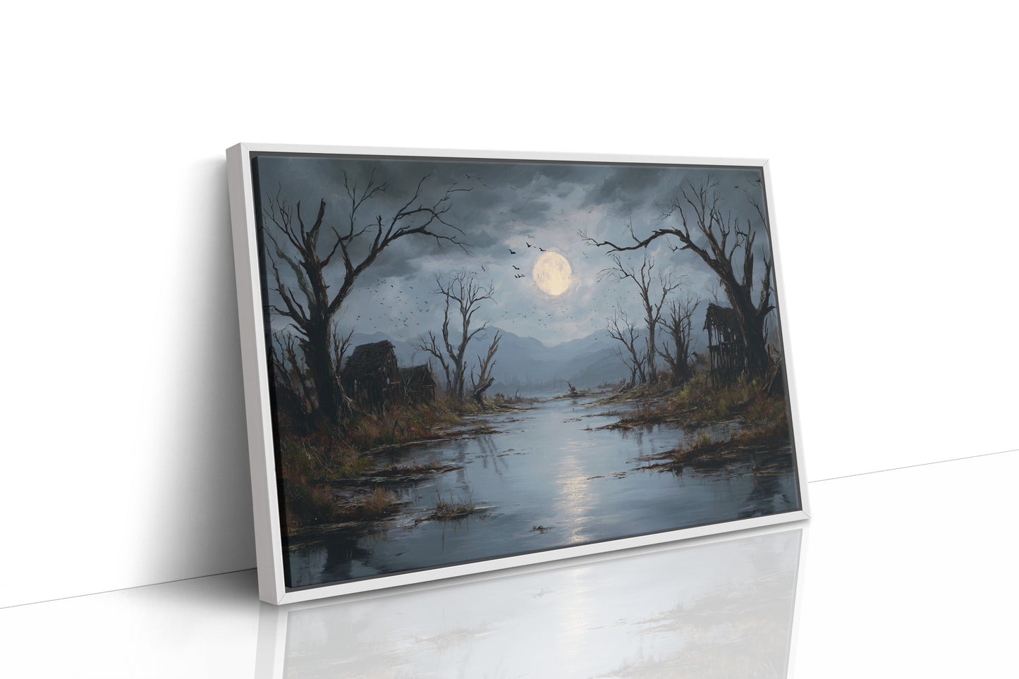 Moonlit Reflections on Forgotten Lands