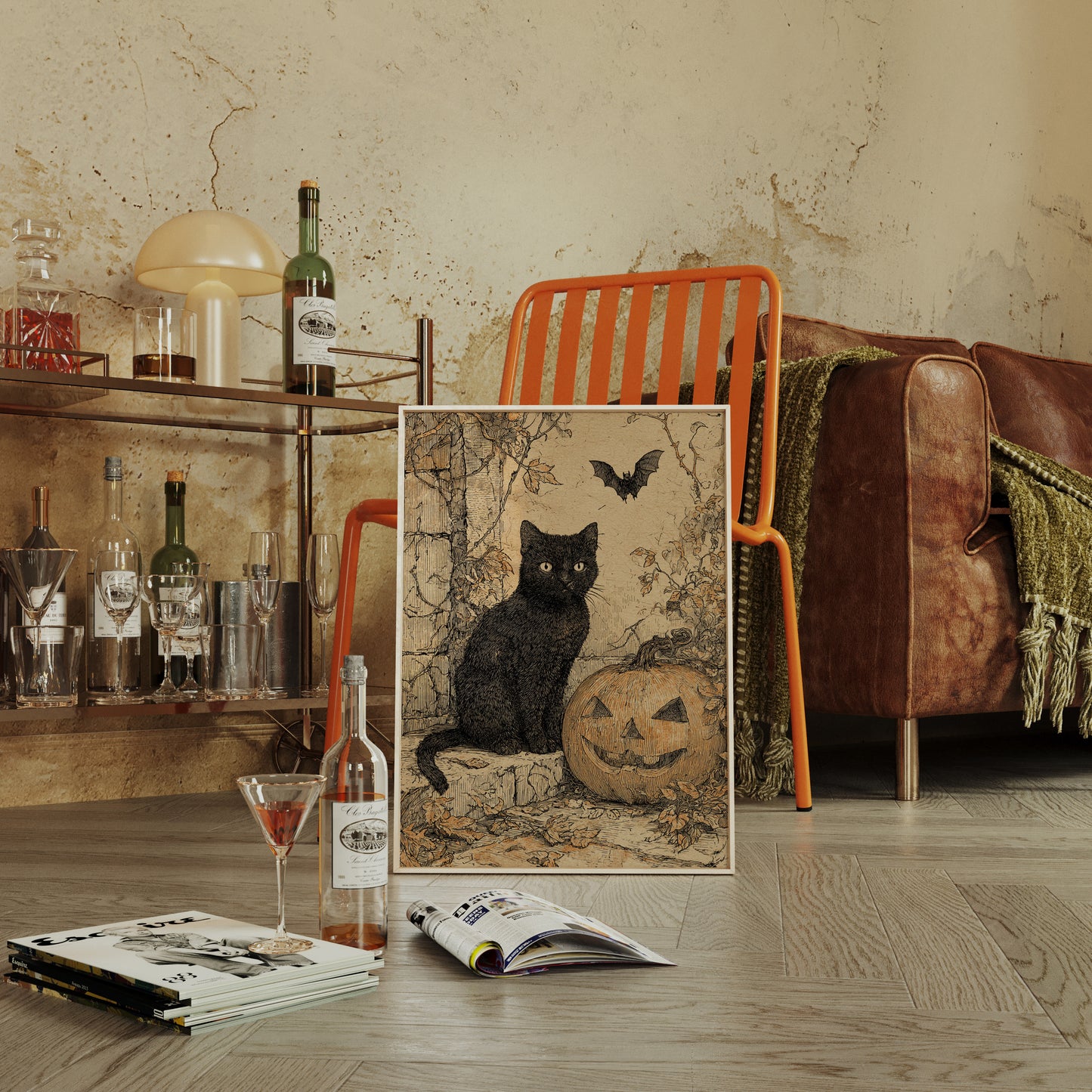 The Cat And The Carved Secrets