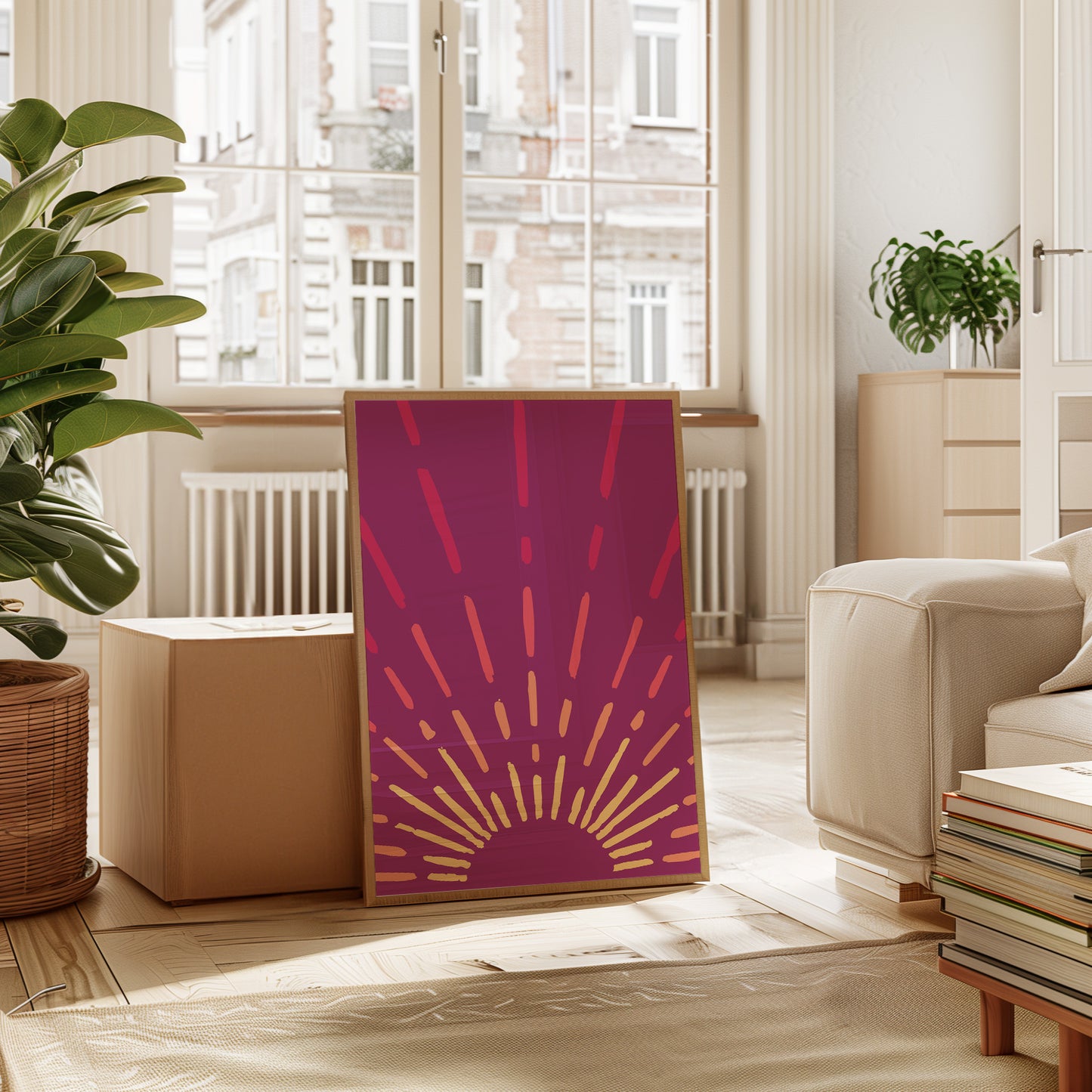 Magenta Skies Break Into Gold