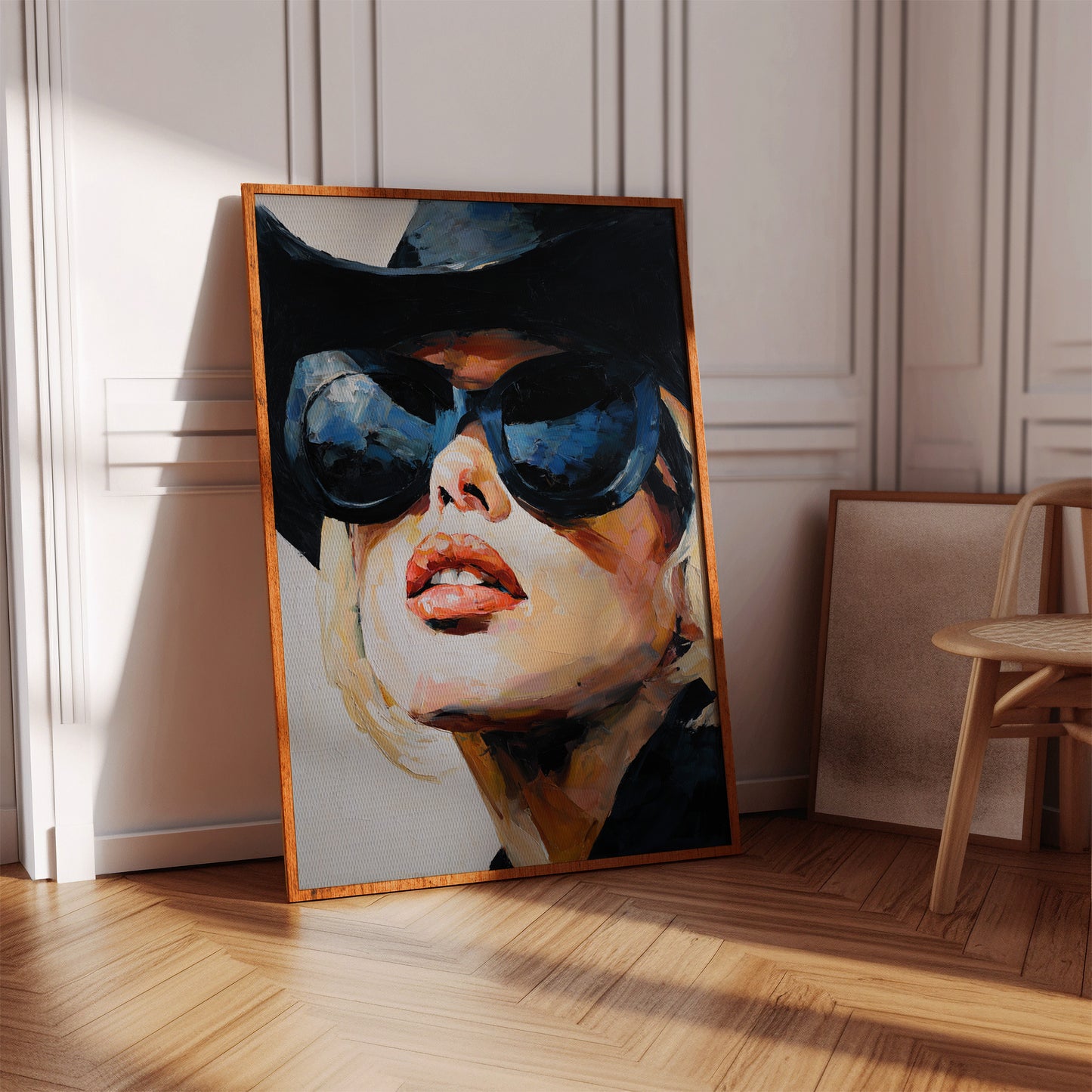 Gaze of Unspoken Elegance