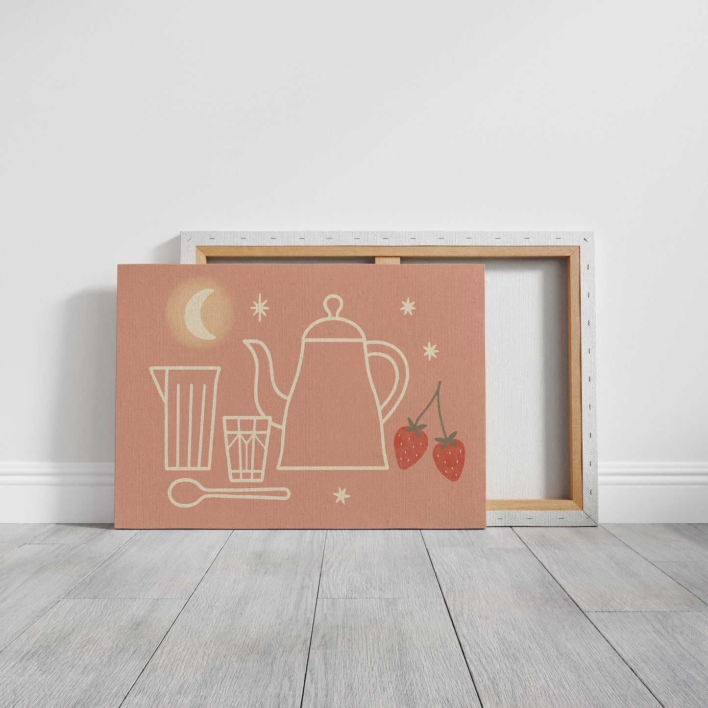 Moonlit Tea and Strawberries