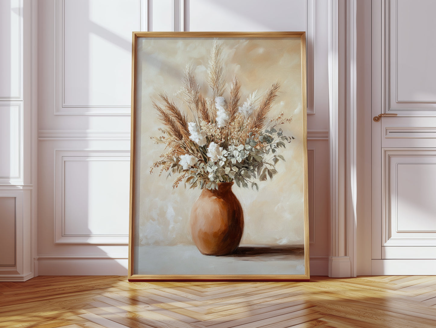 Earthen Still: Pampas in Clay