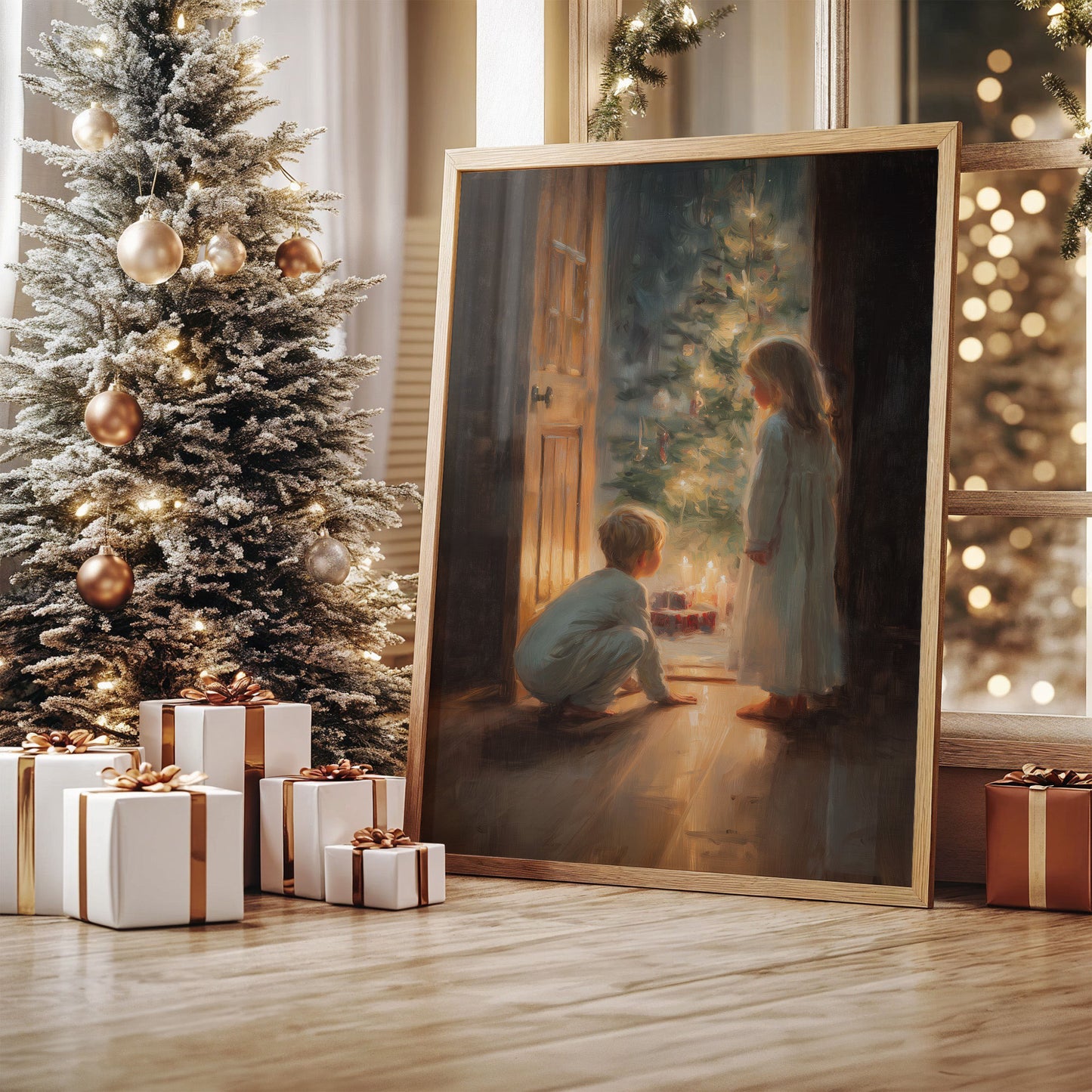 Christmas Eve Magic Glows Within