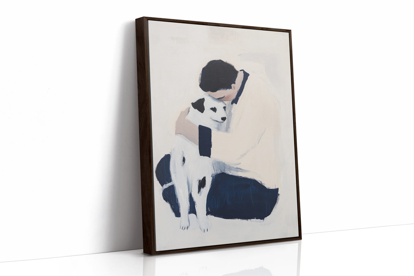 Quiet Moments With Spotted Friend