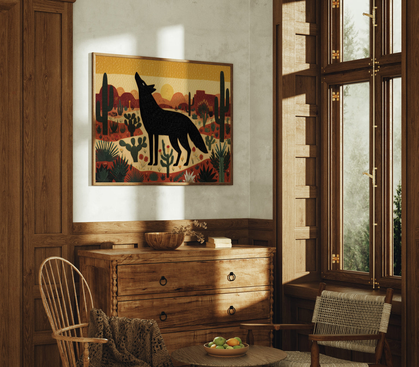 Coyote Songs Paint Desert Gold