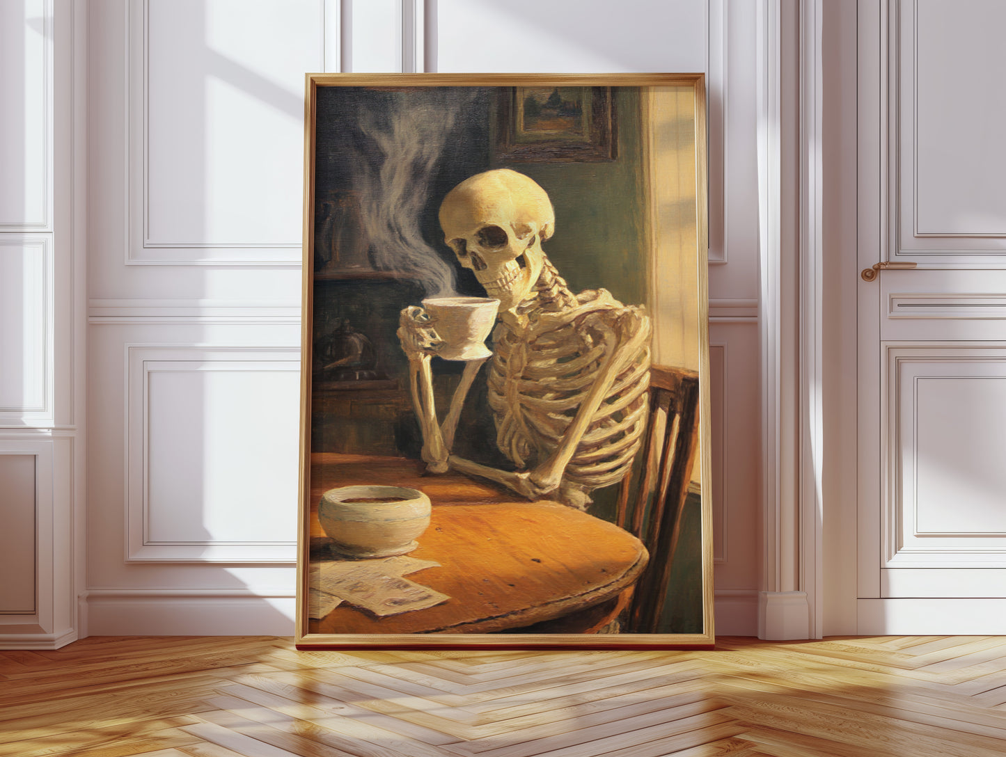 Sipping Silence in the Aftermath