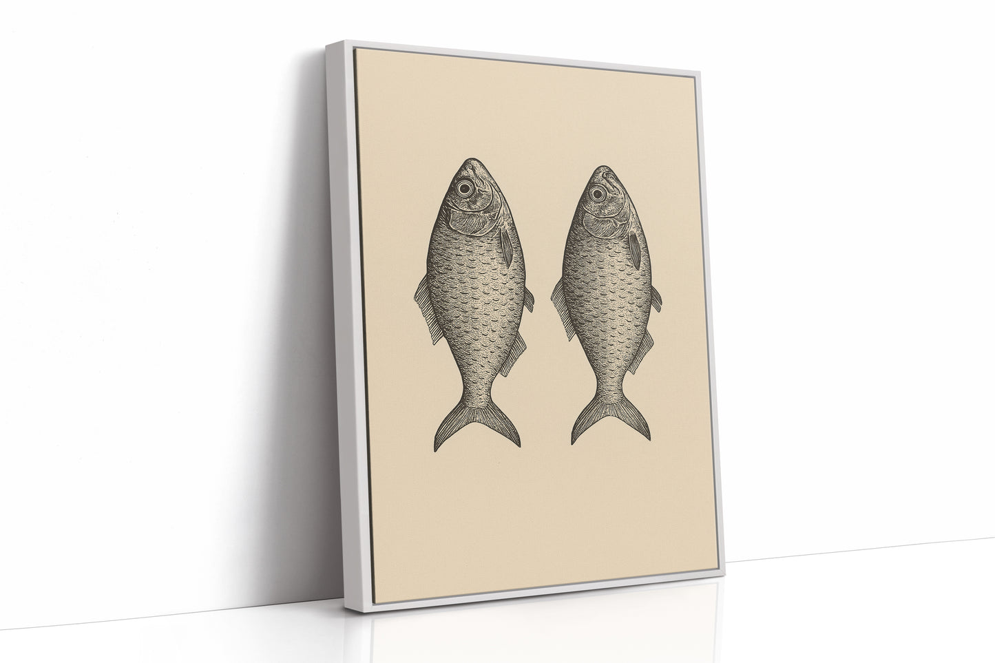 Two Fish Vintage Loaves and Fishes Symbol