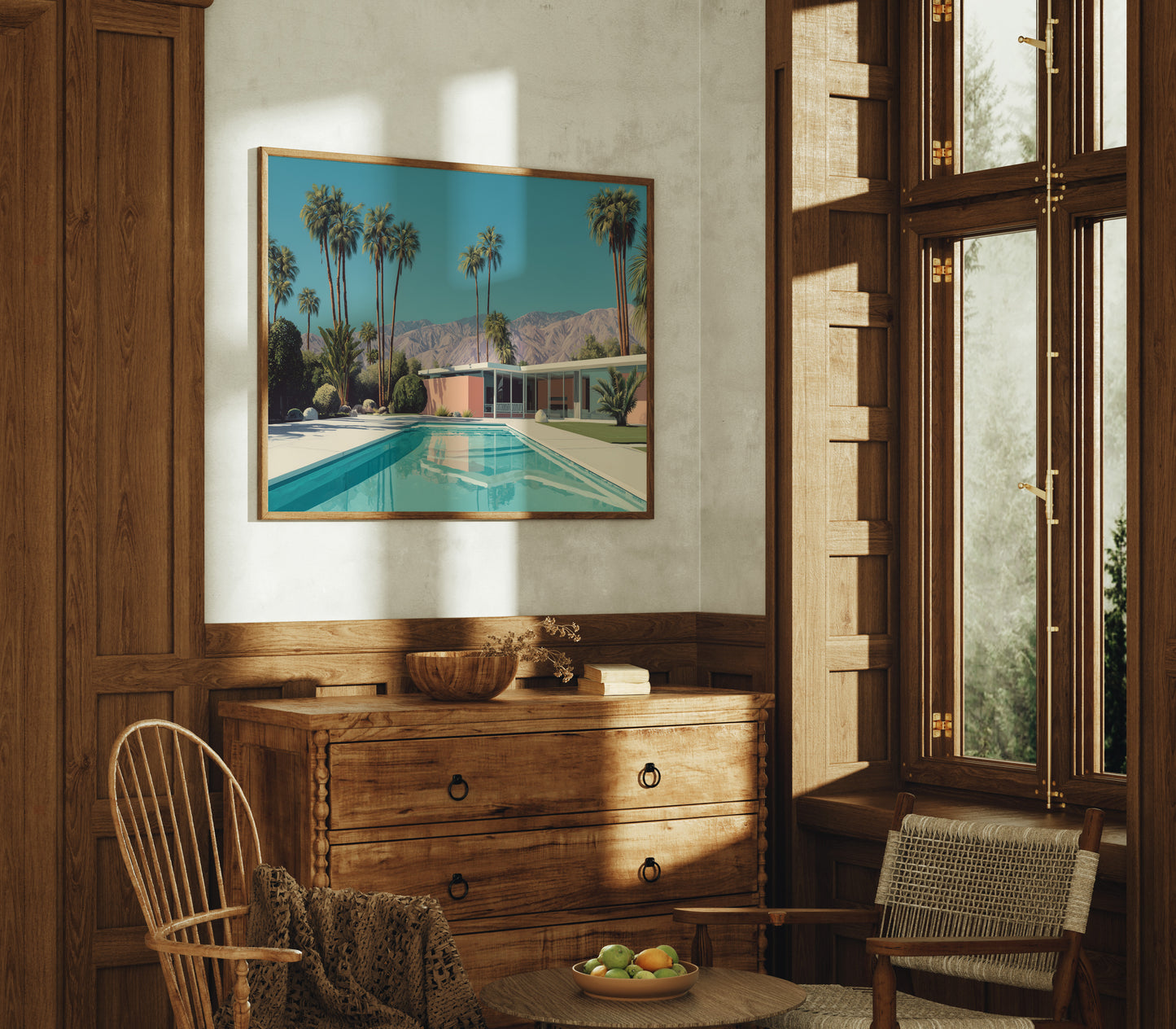 Palm Springs Afternoon Beckons Silence