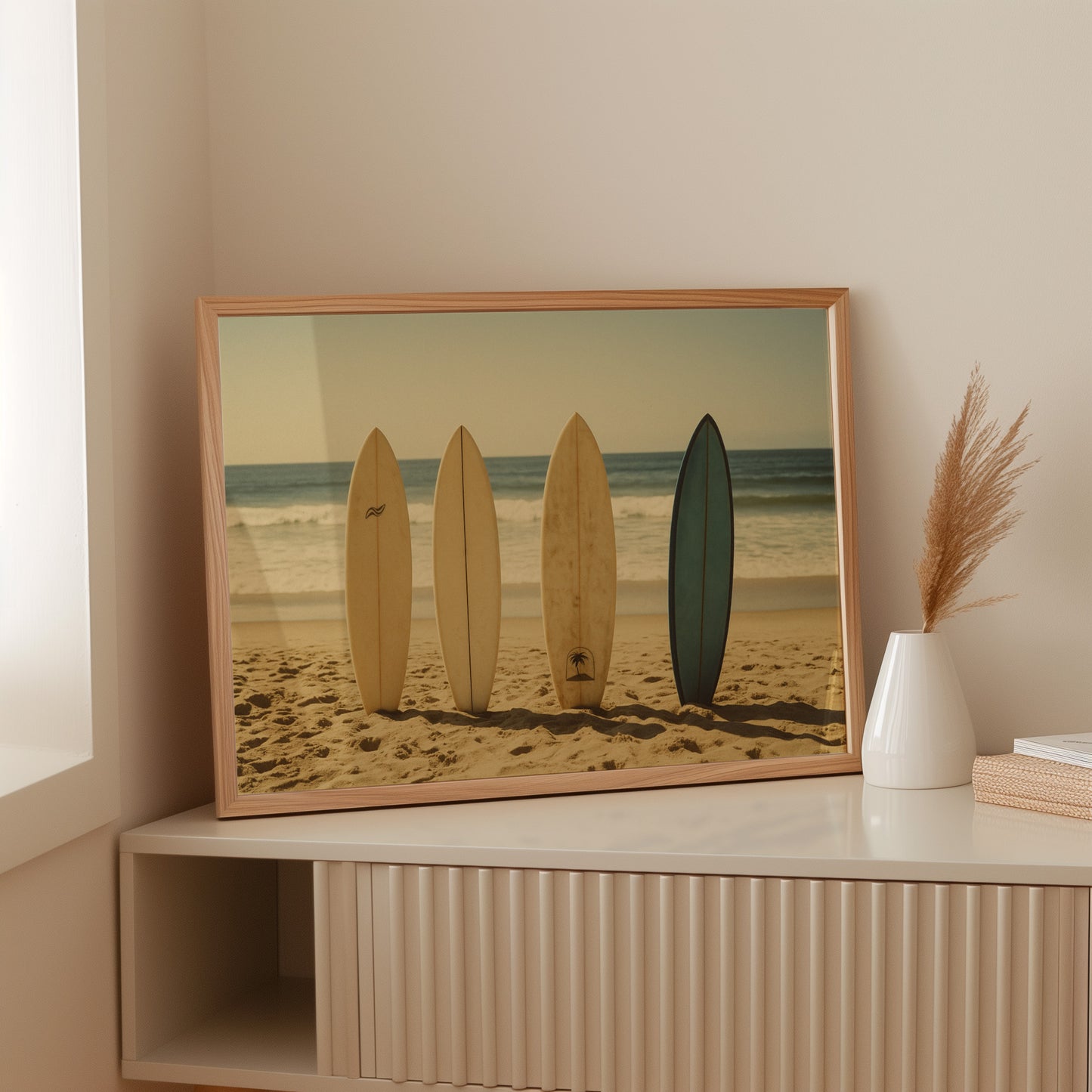 Golden Hour Surfboard Lineup