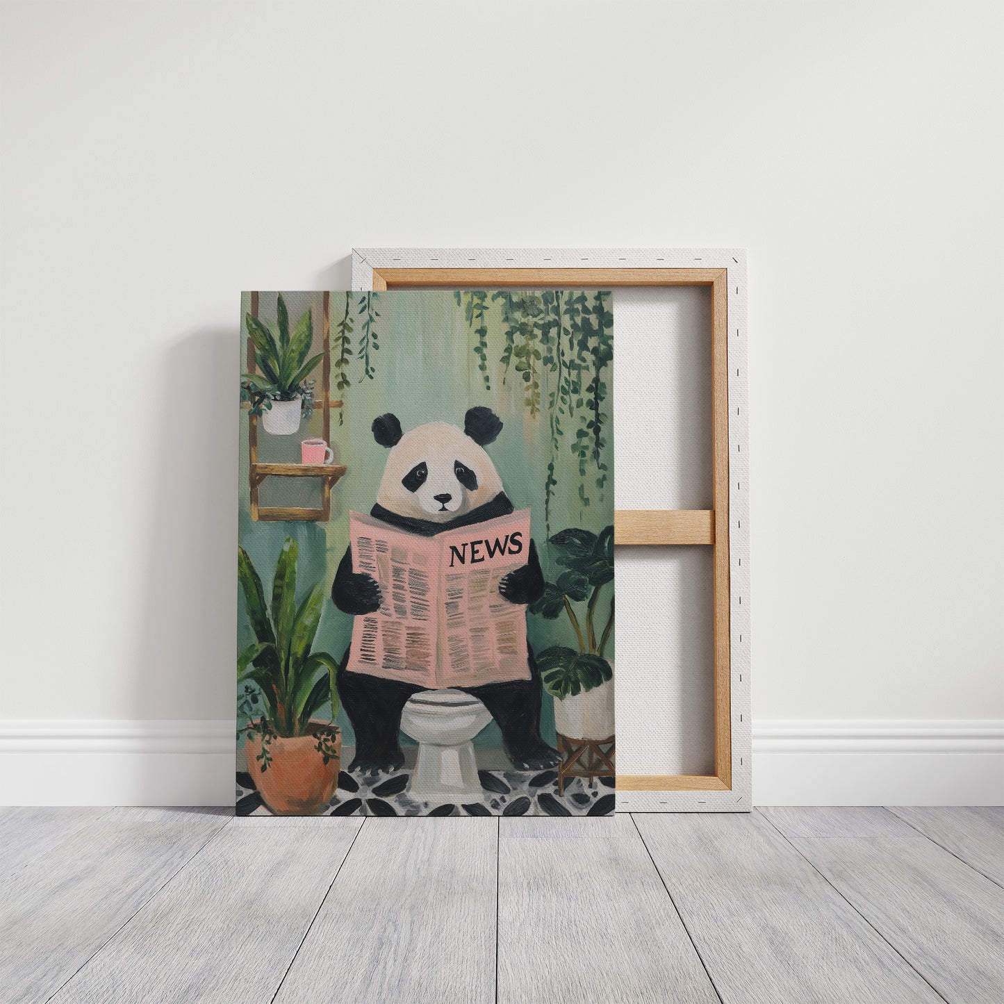 Panda's Morning Paper In Paradise