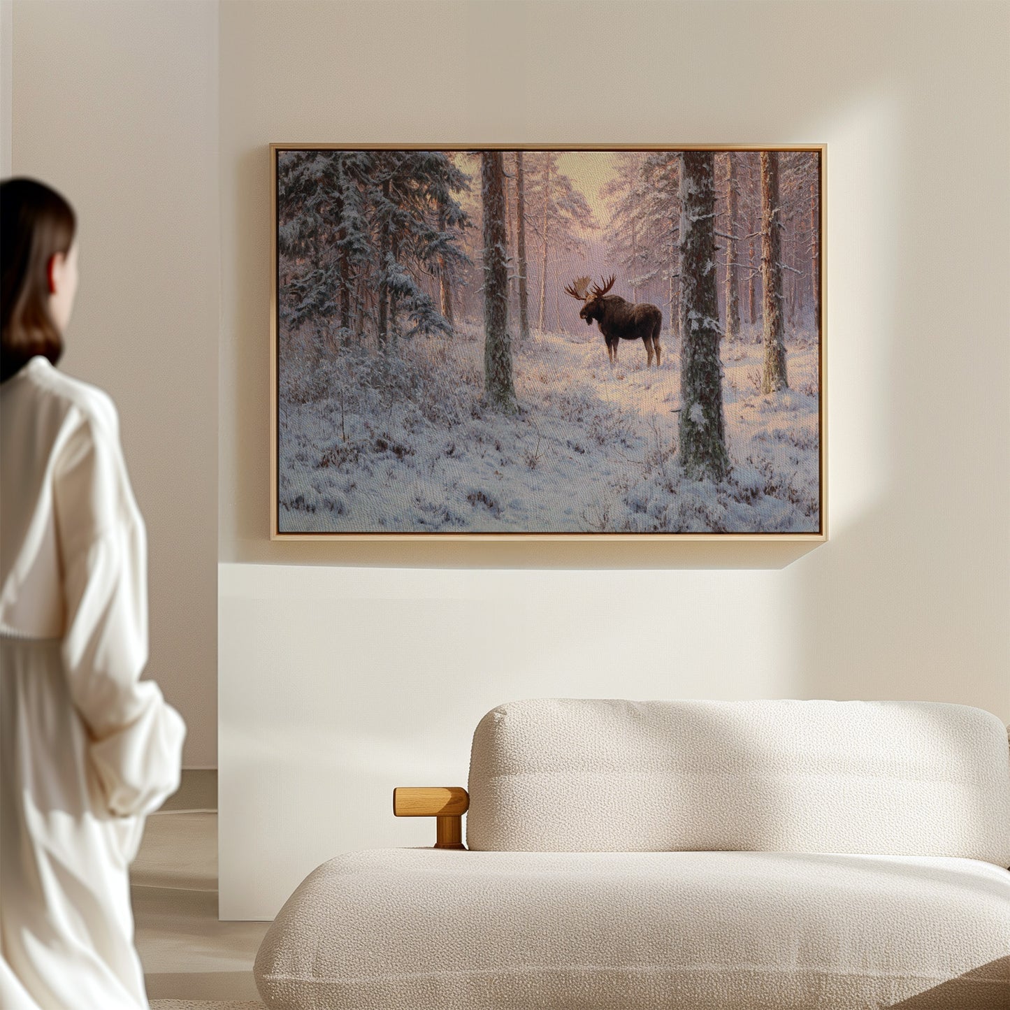 Winter's Light Finds Northern King